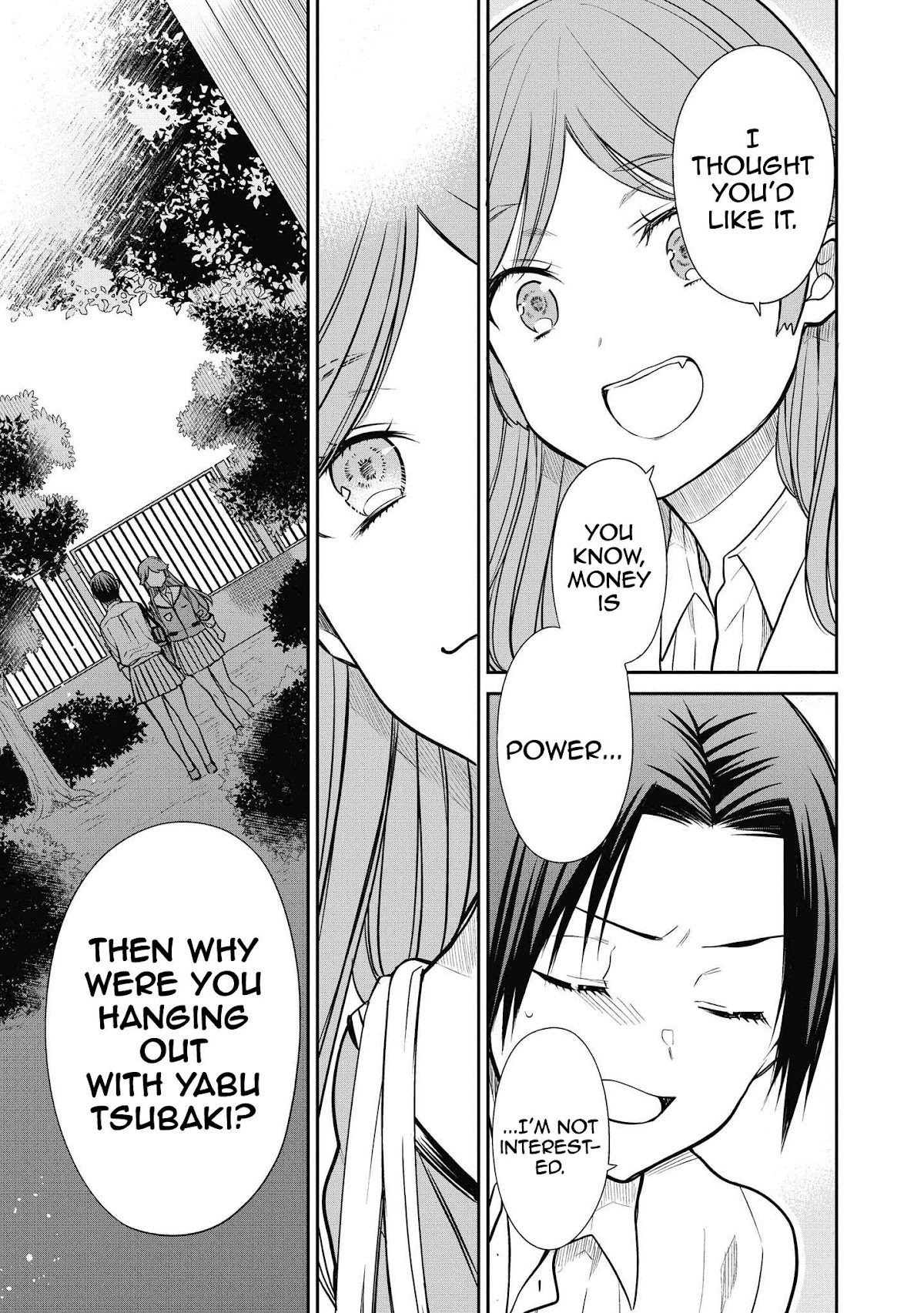 1-nen A-gumi no Monster Chapter 37 page 13 - Chapter 37: Sensei, It's a secret ♥