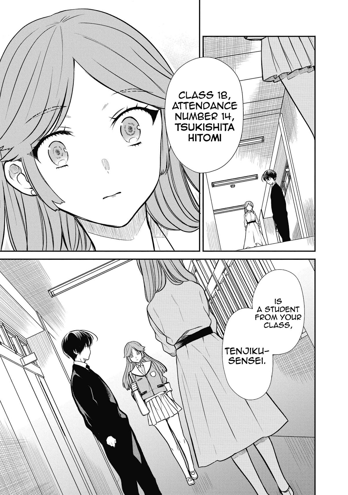 1-nen A-gumi no Monster Chapter 37 page 19 - Chapter 37: Sensei, It's a secret ♥