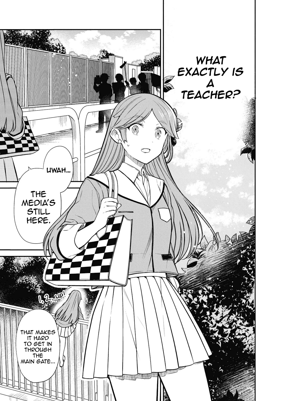 1-nen A-gumi no Monster Chapter 37 page 9 - Chapter 37: Sensei, It's a secret ♥