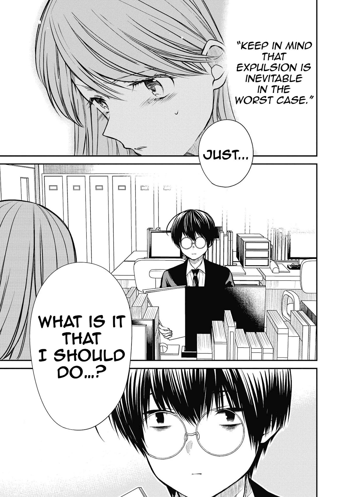 1-nen A-gumi no Monster Chapter 38 page 18 - Chapter 38: Sensei, this a part-time job