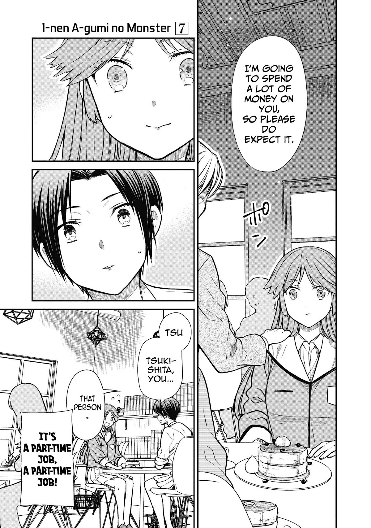 1-nen A-gumi no Monster Chapter 38 page 8 - Chapter 38: Sensei, this a part-time job