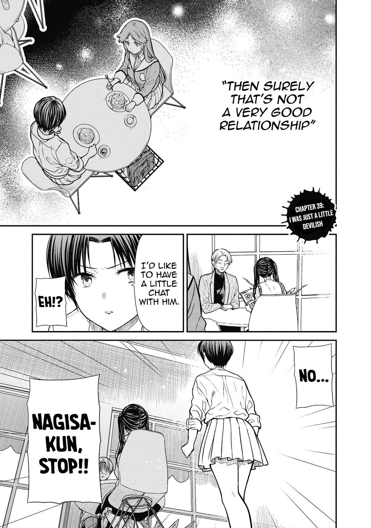 1-nen A-gumi no Monster Chapter 39 page 3 - Chapter 39: I was just a little devilish
