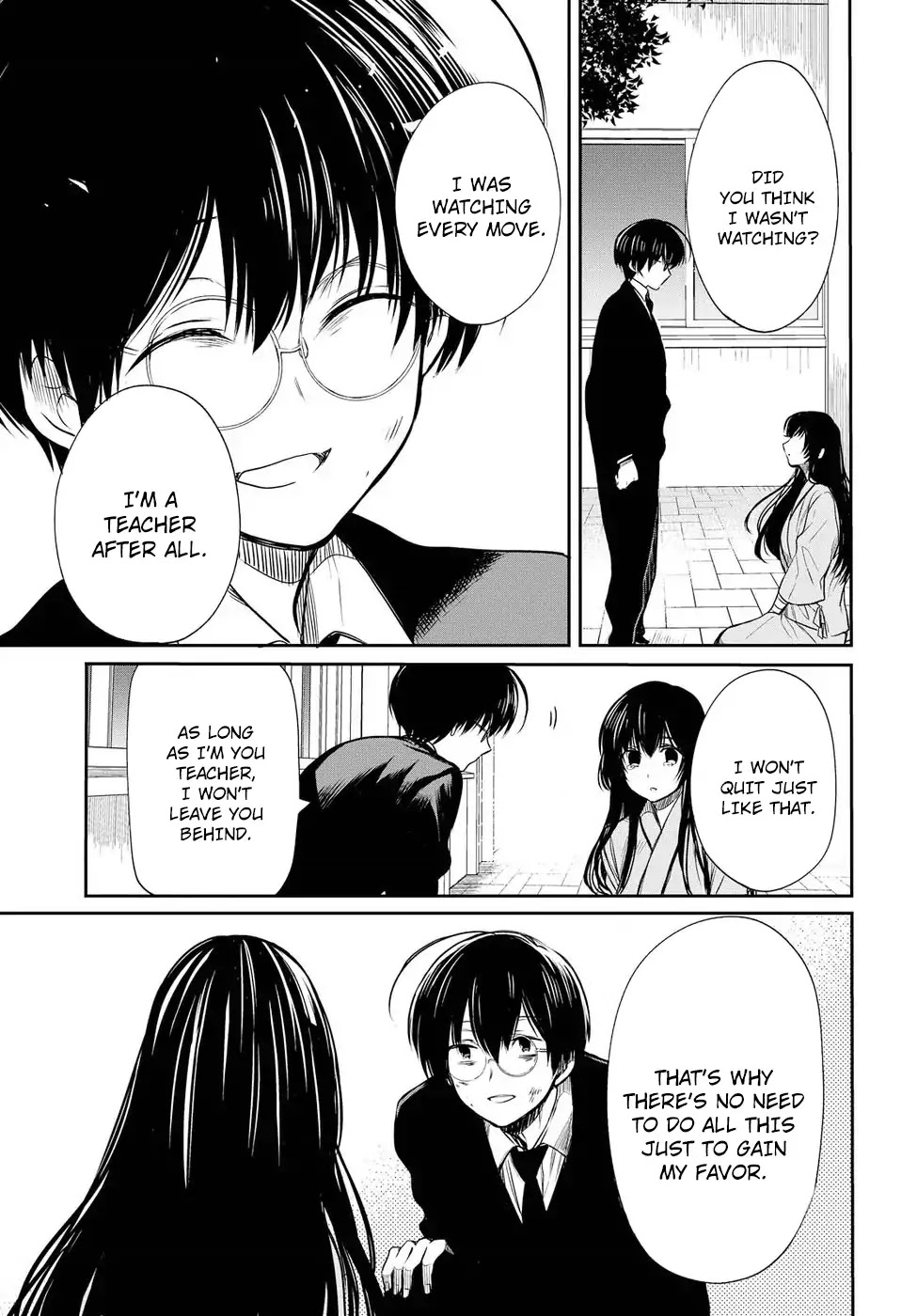 1-nen A-gumi no Monster Chapter 4 page 31 - Chapter 4: Sensei, Please Don't Leave Me Behind