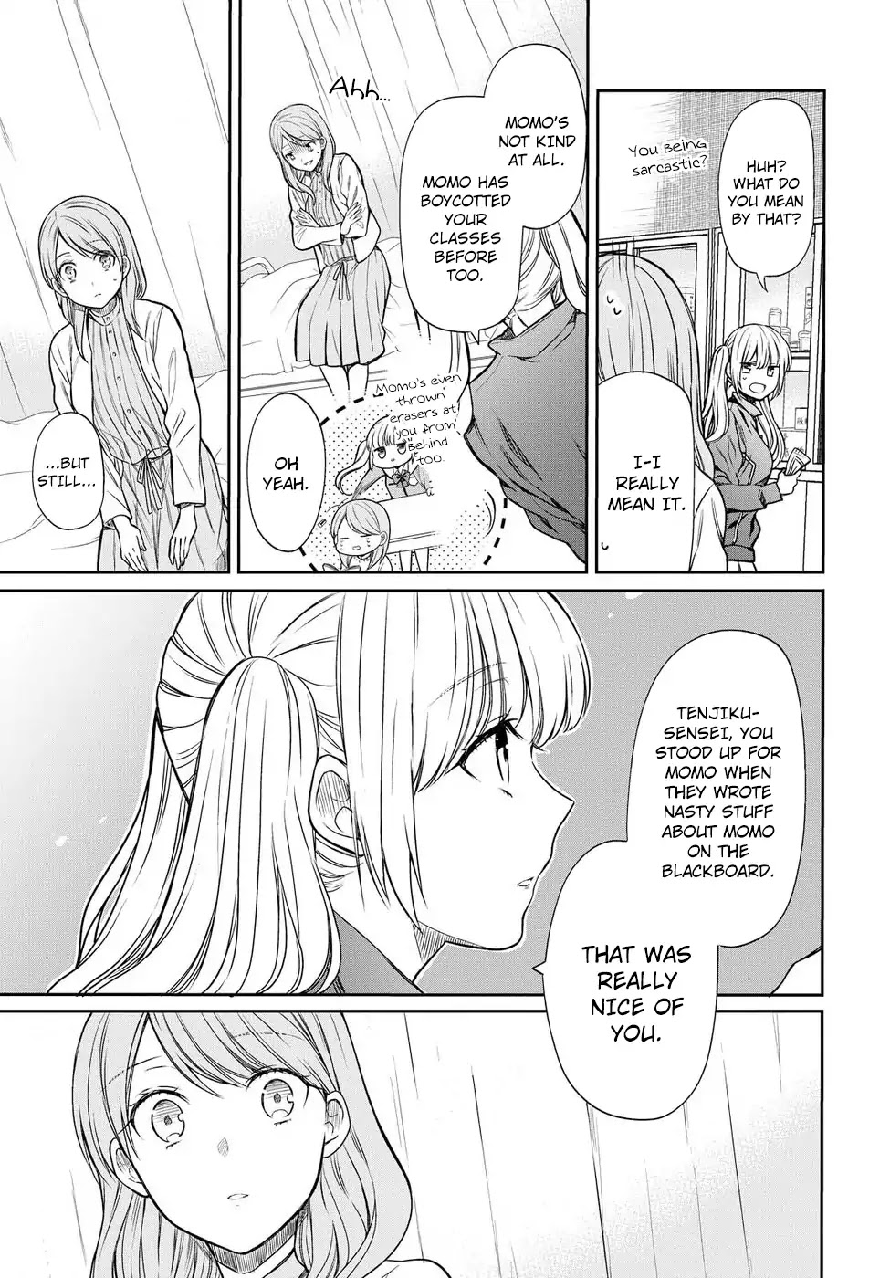 1-nen A-gumi no Monster Chapter 4 page 6 - Chapter 4: Sensei, Please Don't Leave Me Behind