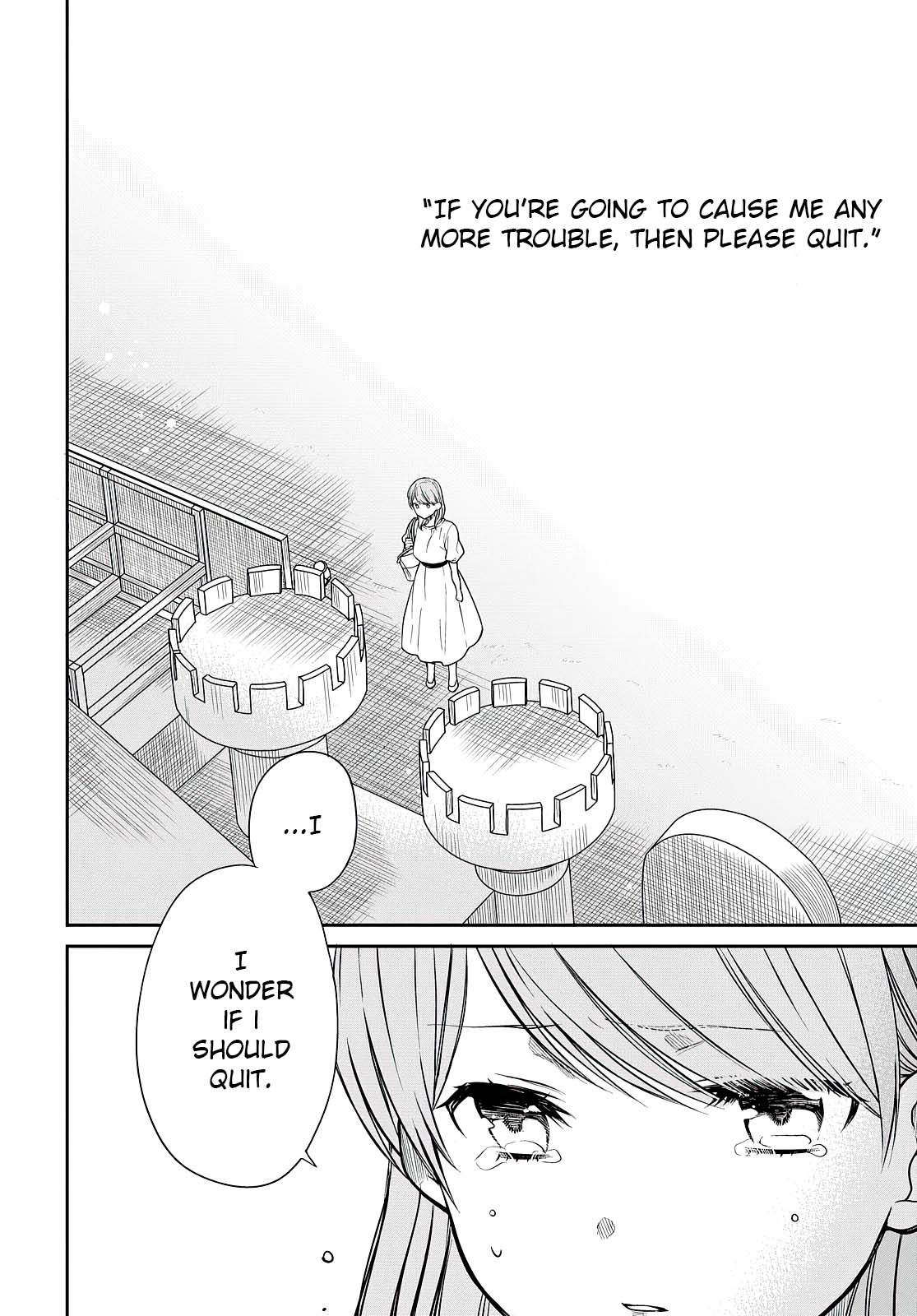 1-nen A-gumi no Monster Chapter 40 page 17 - Chapter 40: Sensei, Should I Quit?