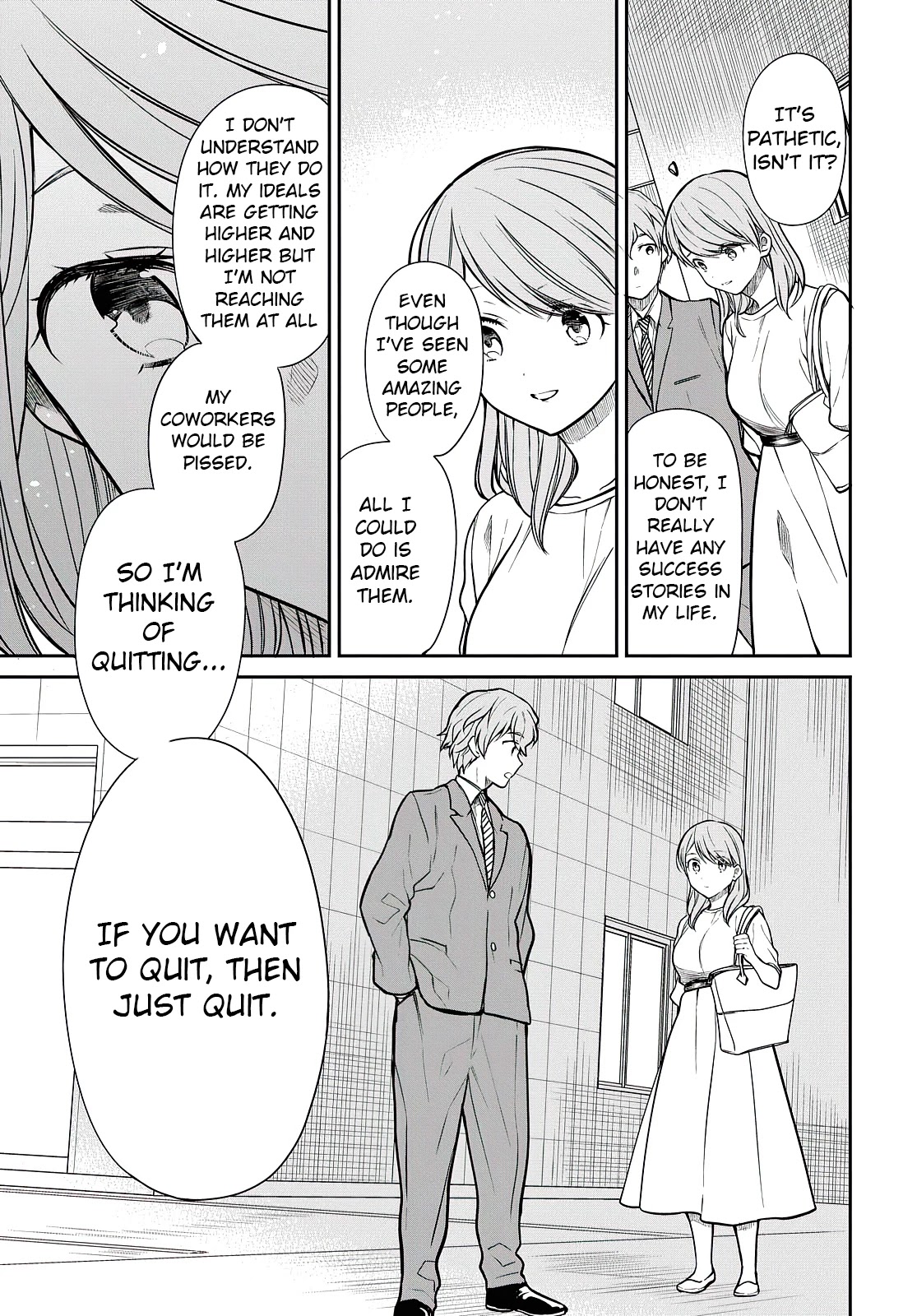 1-nen A-gumi no Monster Chapter 40 page 20 - Chapter 40: Sensei, Should I Quit?