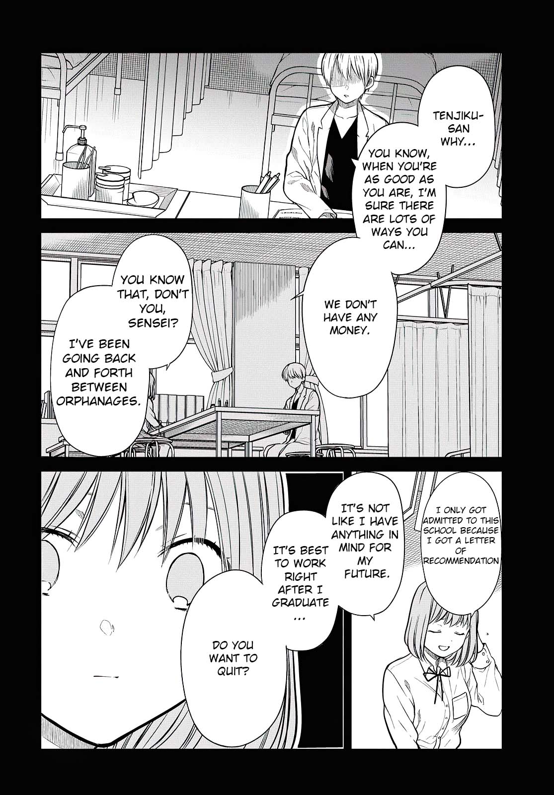 1-nen A-gumi no Monster Chapter 40 page 23 - Chapter 40: Sensei, Should I Quit?
