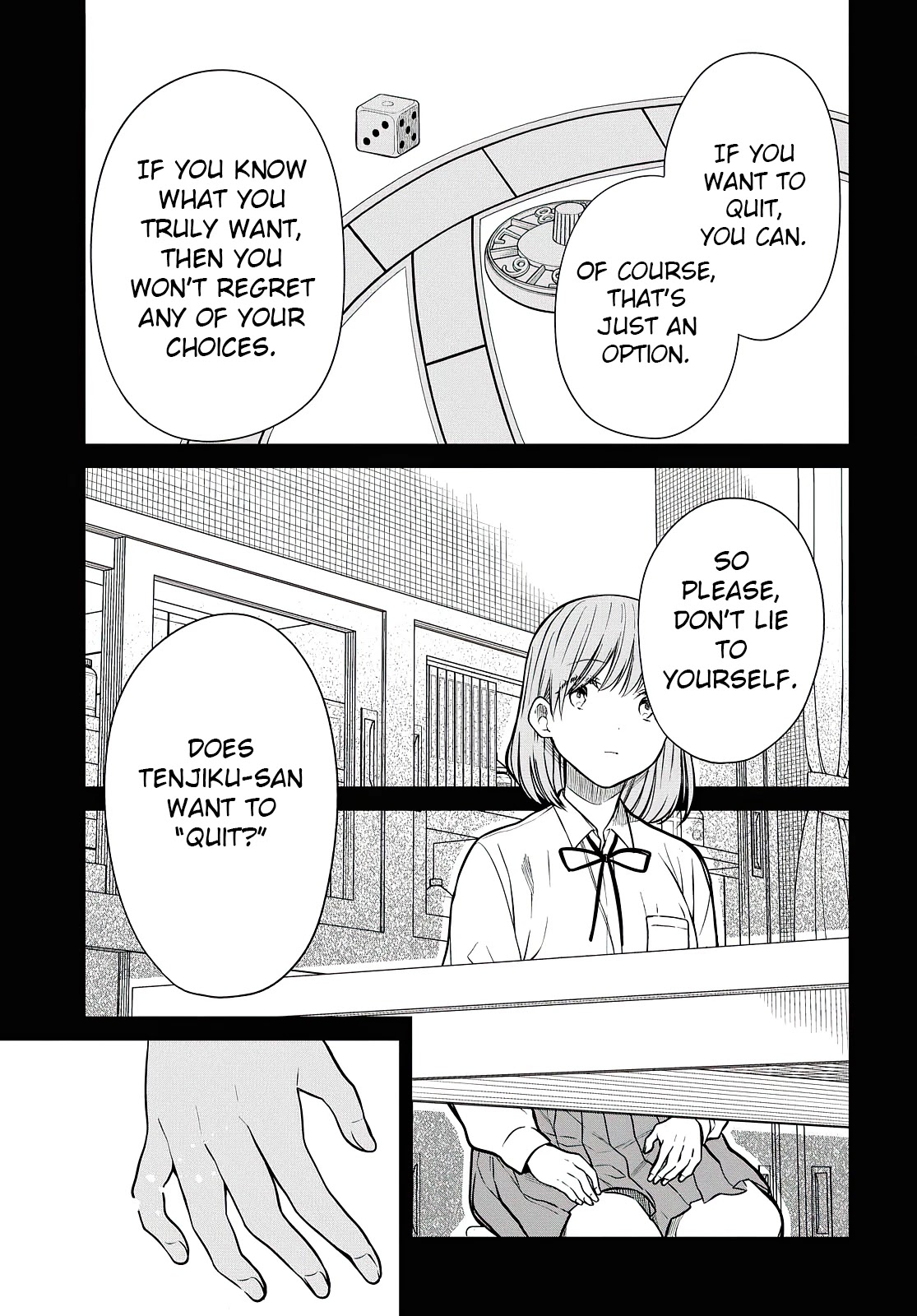 1-nen A-gumi no Monster Chapter 40 page 24 - Chapter 40: Sensei, Should I Quit?