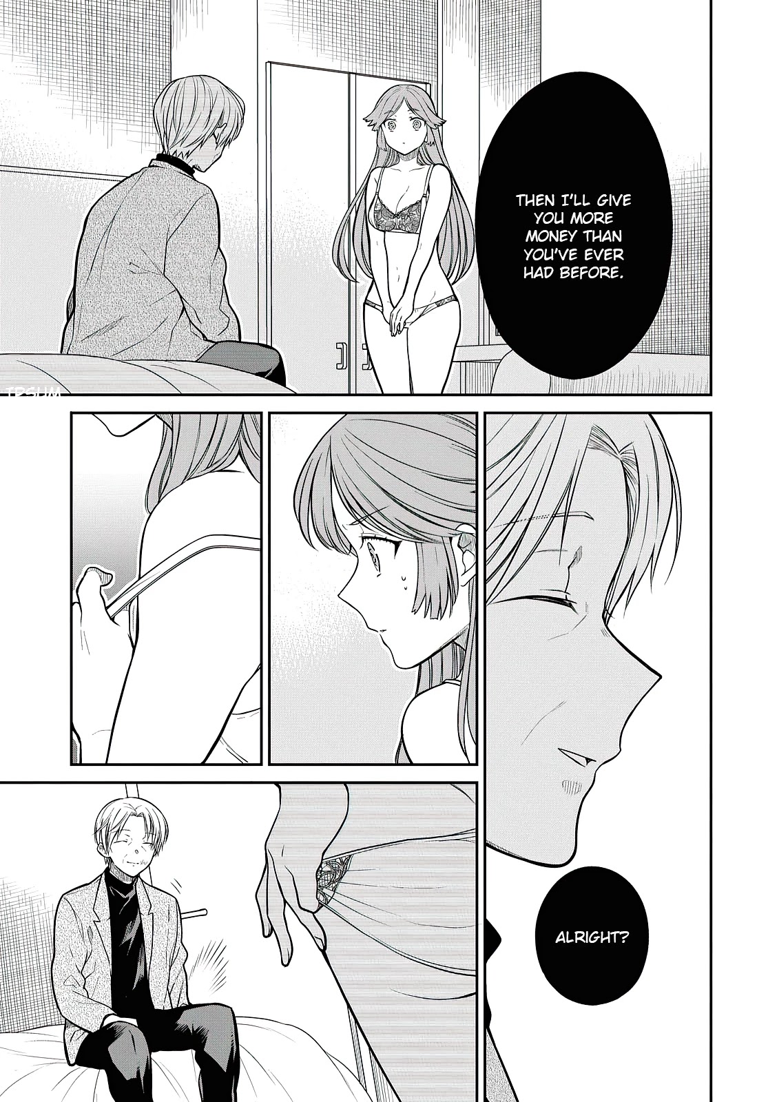 1-nen A-gumi no Monster Chapter 41 page 12 - Chapter 41: Sensei, I Don't Want to Quit After all!
