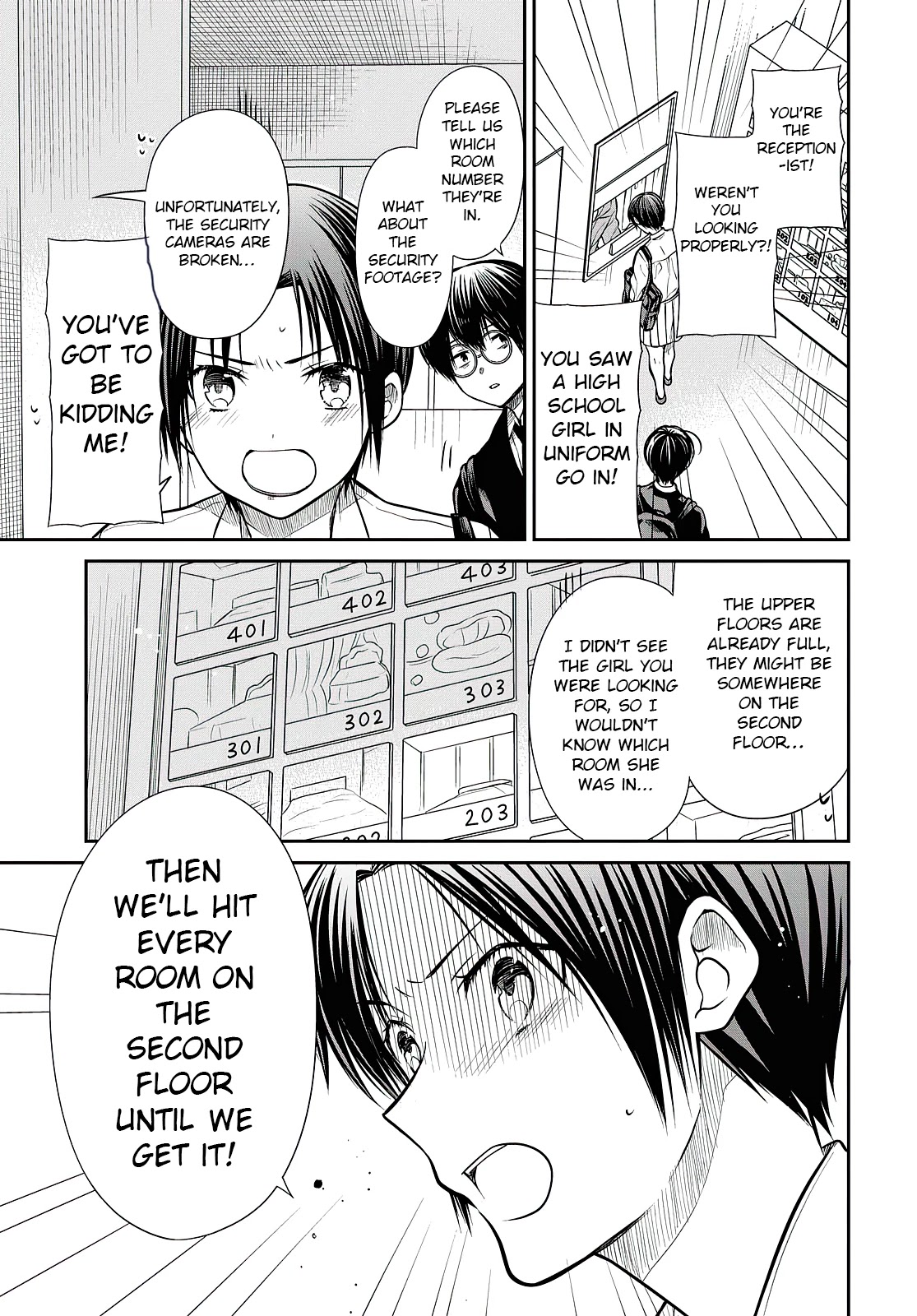 1-nen A-gumi no Monster Chapter 41 page 14 - Chapter 41: Sensei, I Don't Want to Quit After all!