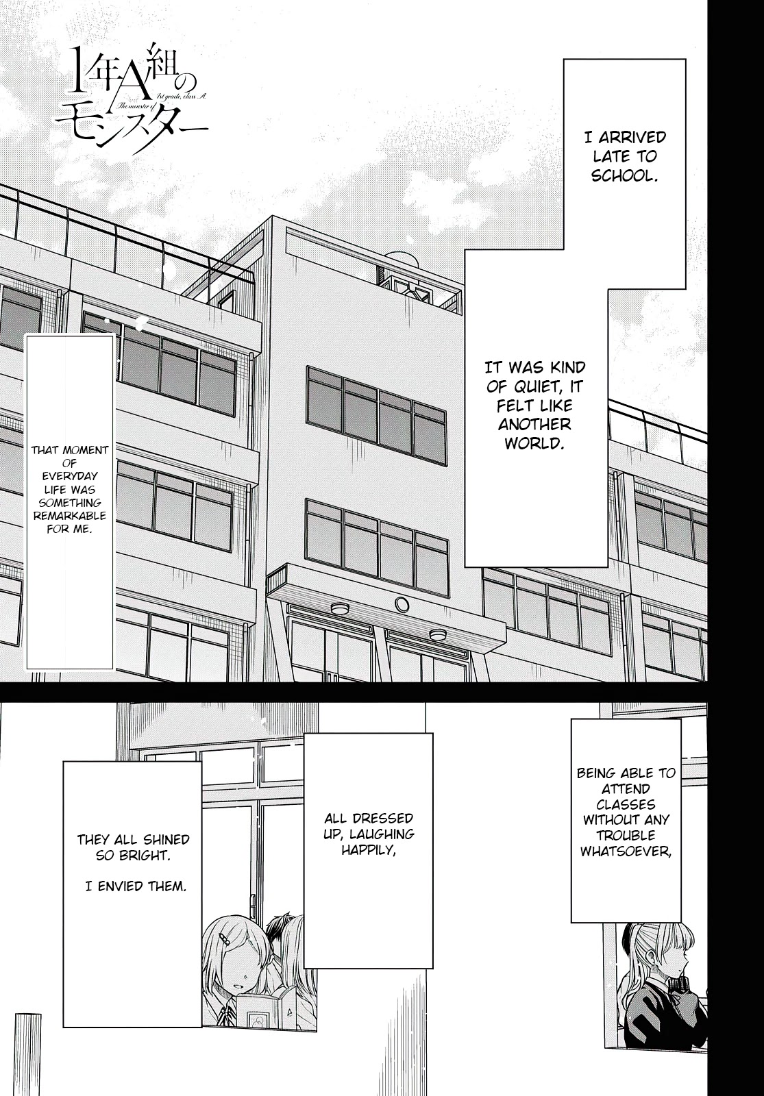 1-nen A-gumi no Monster Chapter 41 page 2 - Chapter 41: Sensei, I Don't Want to Quit After all!