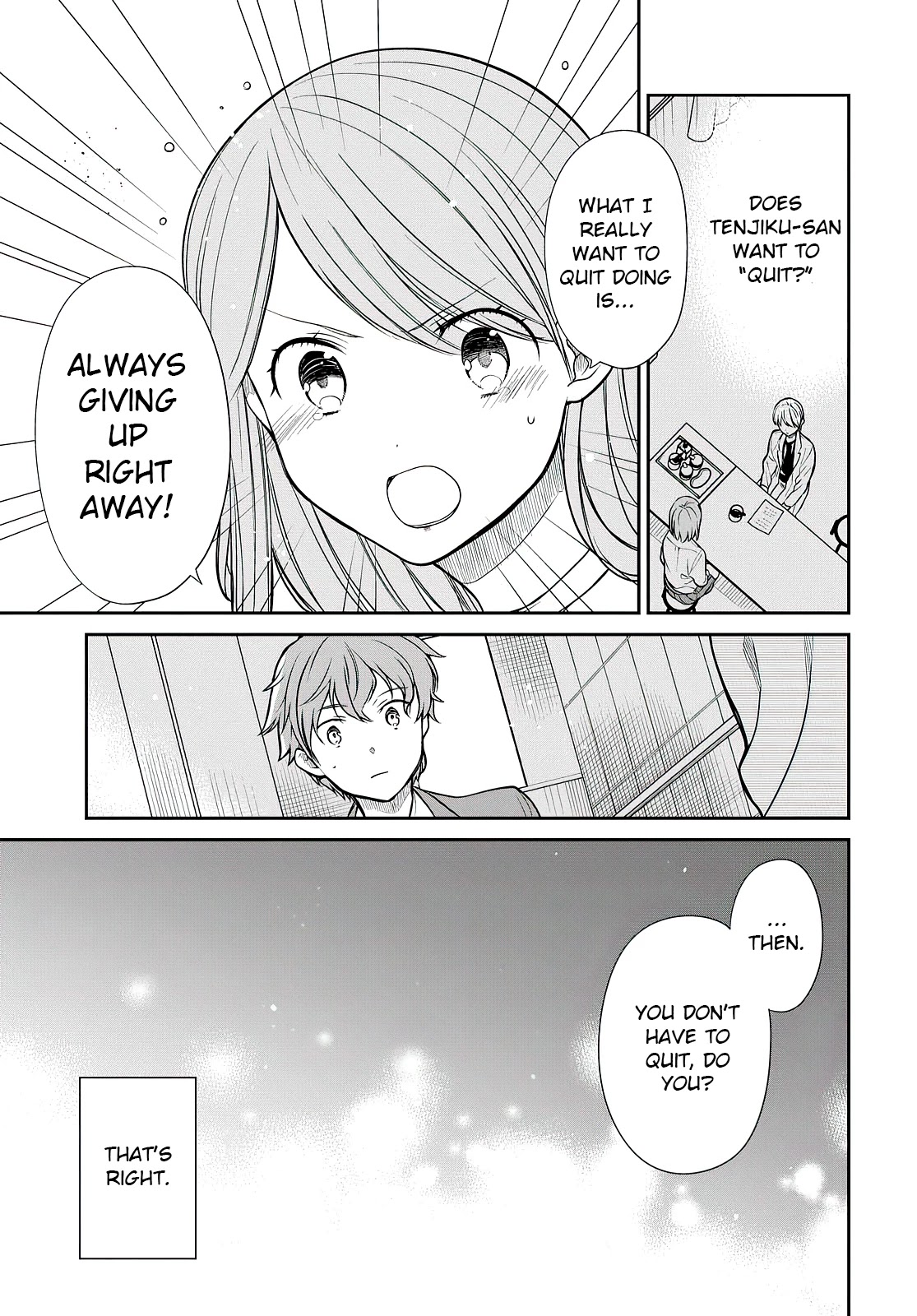 1-nen A-gumi no Monster Chapter 41 page 6 - Chapter 41: Sensei, I Don't Want to Quit After all!