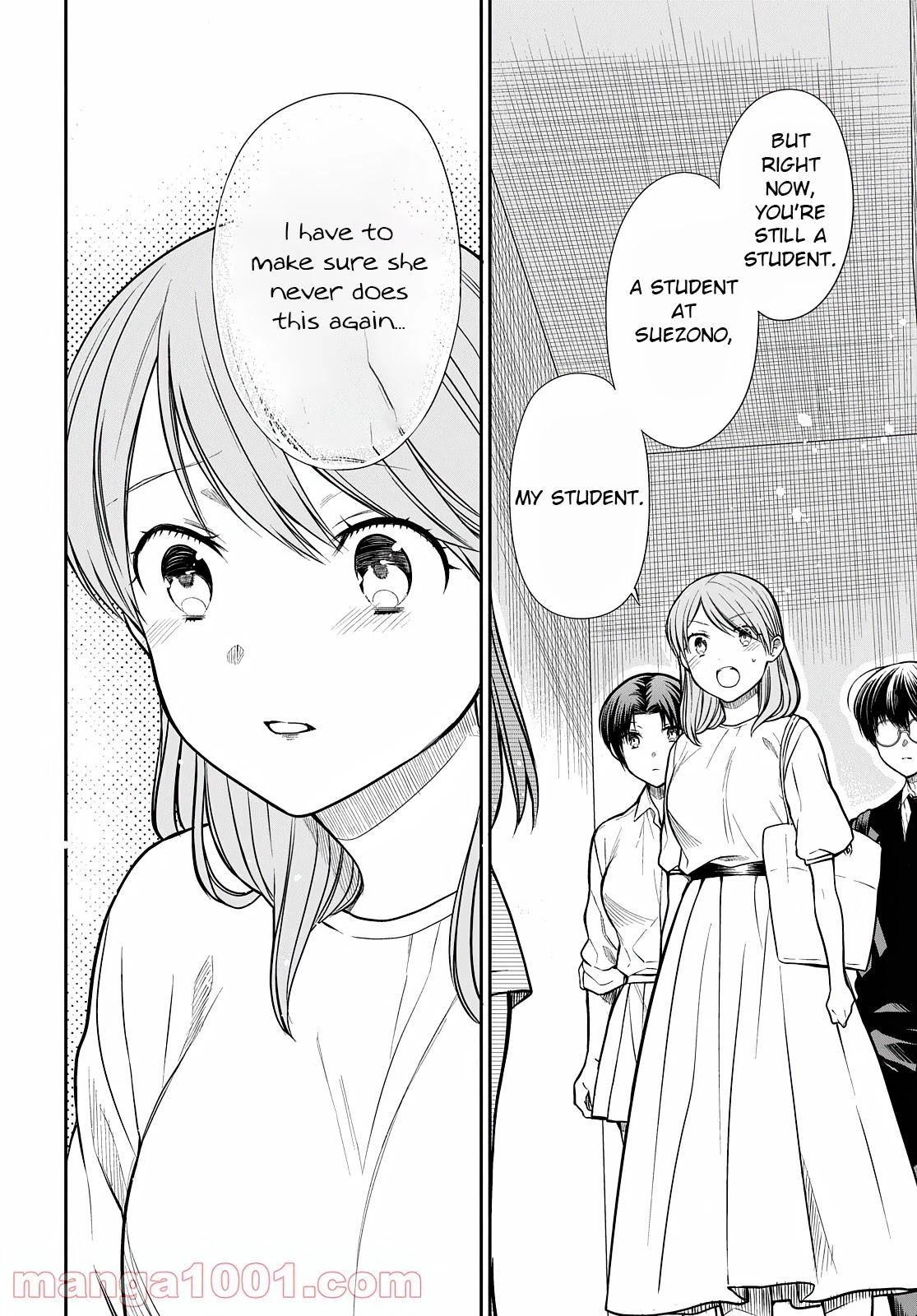 1-nen A-gumi no Monster Chapter 42.2 page 9 - Chapter 42.2: Sensei, Will You Take Responsibility? (Part 2)