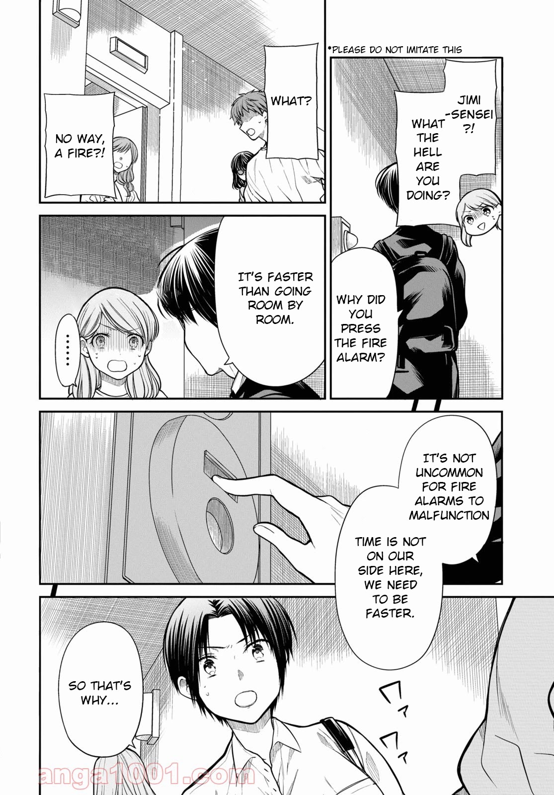 1-nen A-gumi no Monster Chapter 42 page 7 - Chapter 42: Sensei, Will You Take Responsibility? (Part 1)