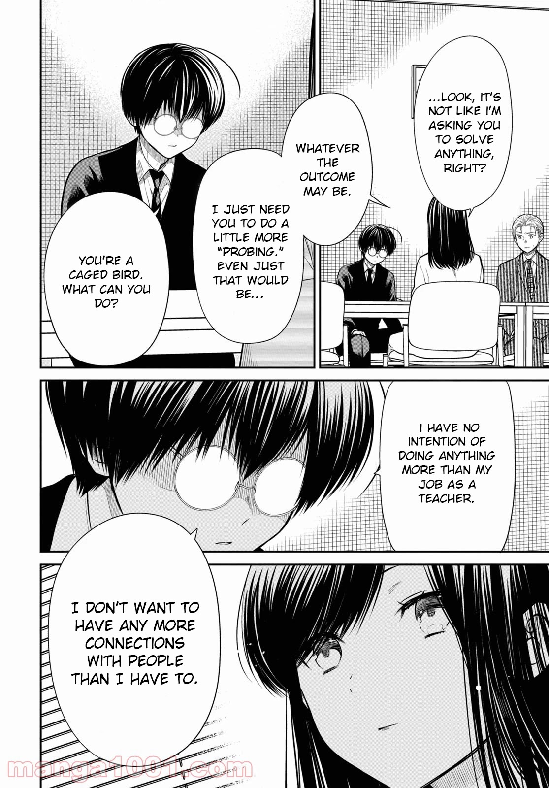 1-nen A-gumi no Monster Chapter 45 page 16 - Chapter 45: It's Been A While Sensei
