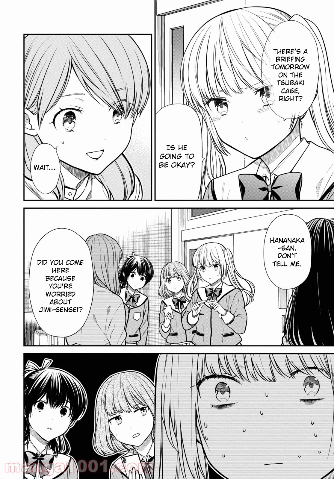 1-nen A-gumi no Monster Chapter 45 page 6 - Chapter 45: It's Been A While Sensei