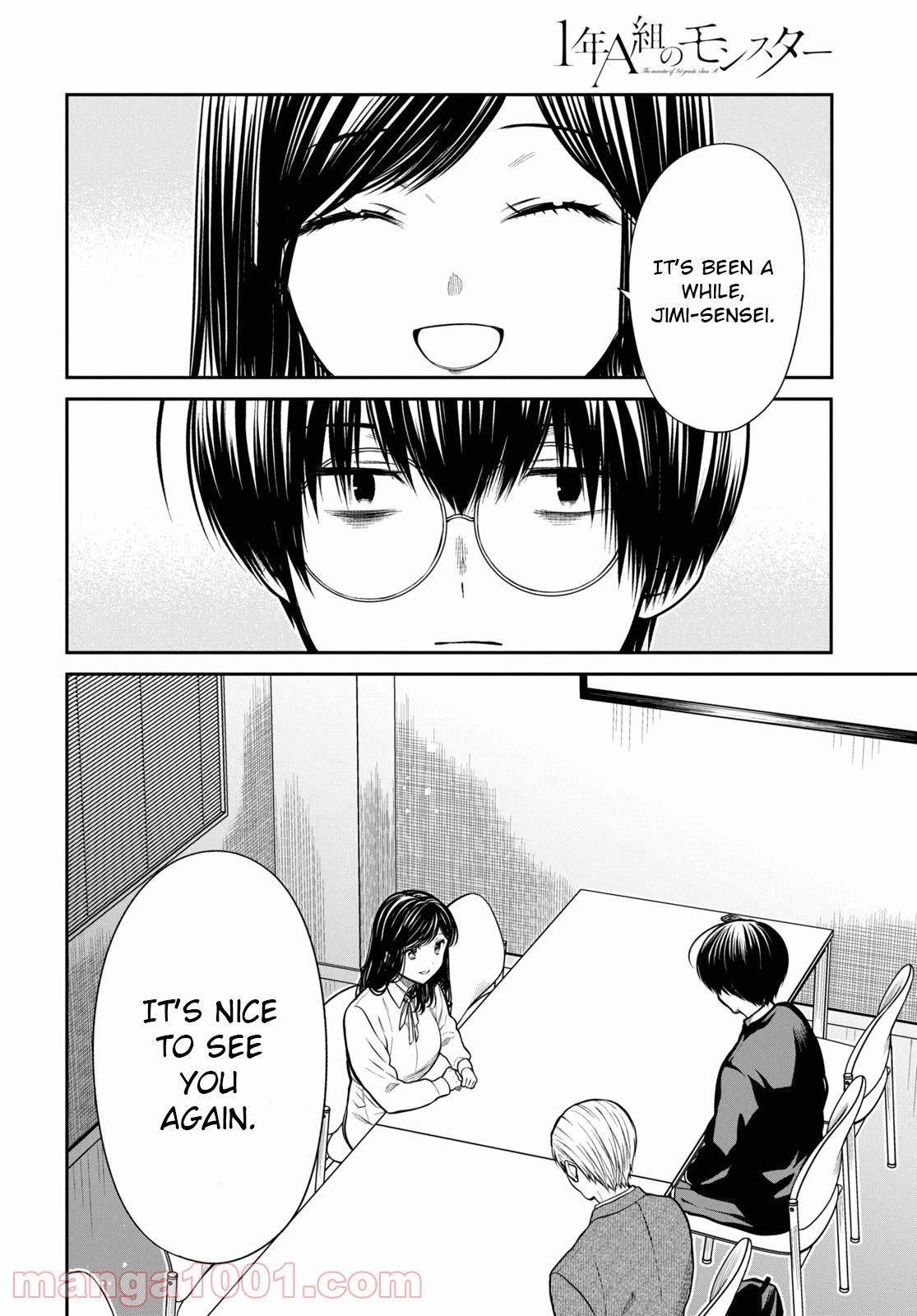 1-nen A-gumi no Monster Chapter 45 page 8 - Chapter 45: It's Been A While Sensei