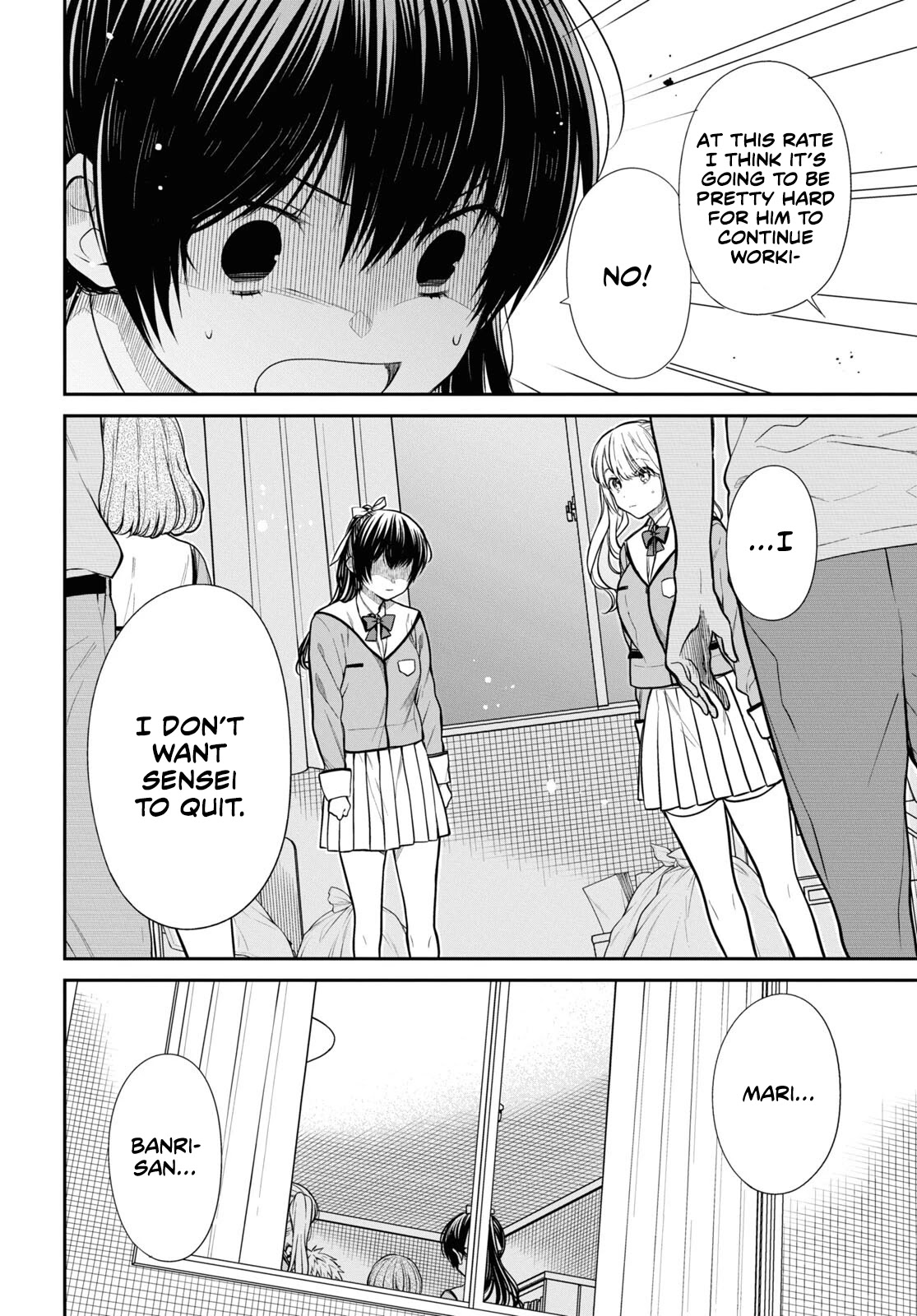 1-nen A-gumi no Monster Chapter 47 page 13 - Chapter 47: Sensei, We’re Worried.