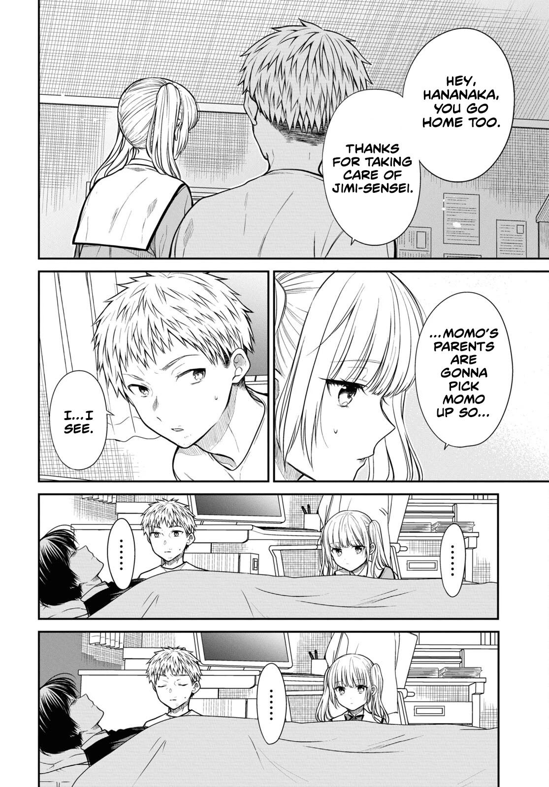 1-nen A-gumi no Monster Chapter 47 page 15 - Chapter 47: Sensei, We’re Worried.