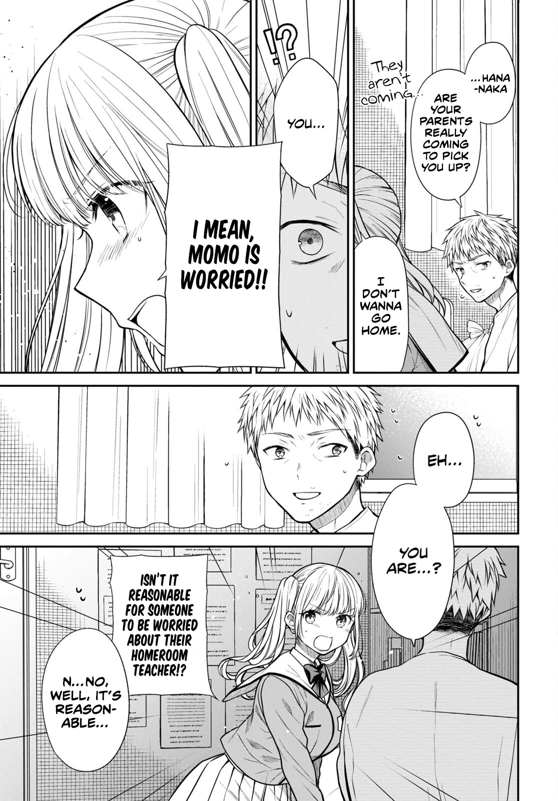 1-nen A-gumi no Monster Chapter 47 page 16 - Chapter 47: Sensei, We’re Worried.