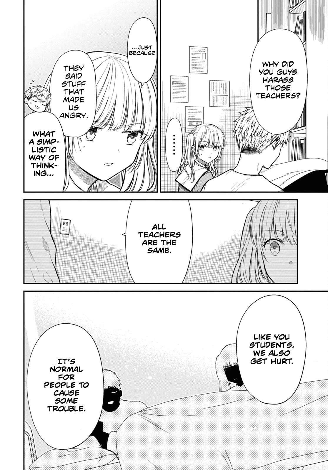 1-nen A-gumi no Monster Chapter 47 page 19 - Chapter 47: Sensei, We’re Worried.