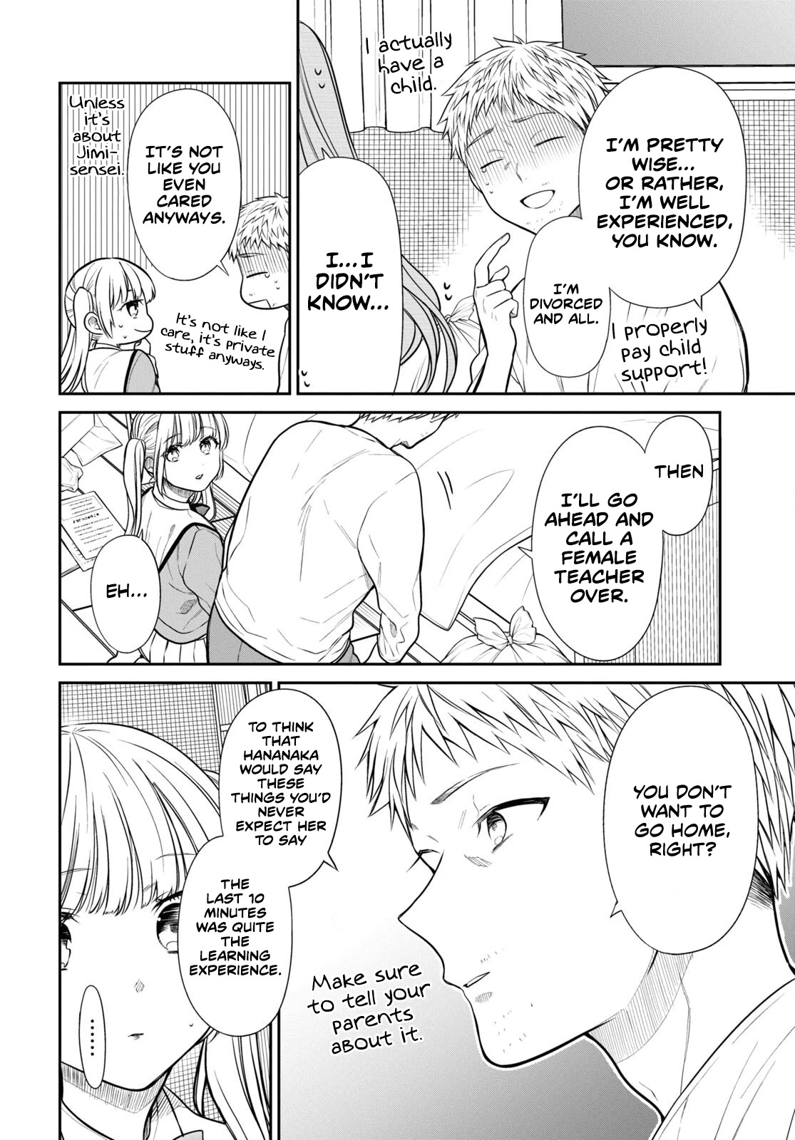 1-nen A-gumi no Monster Chapter 47 page 21 - Chapter 47: Sensei, We’re Worried.