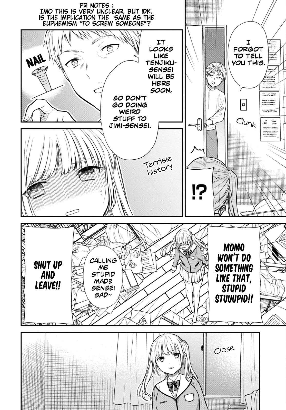 1-nen A-gumi no Monster Chapter 47 page 23 - Chapter 47: Sensei, We’re Worried.