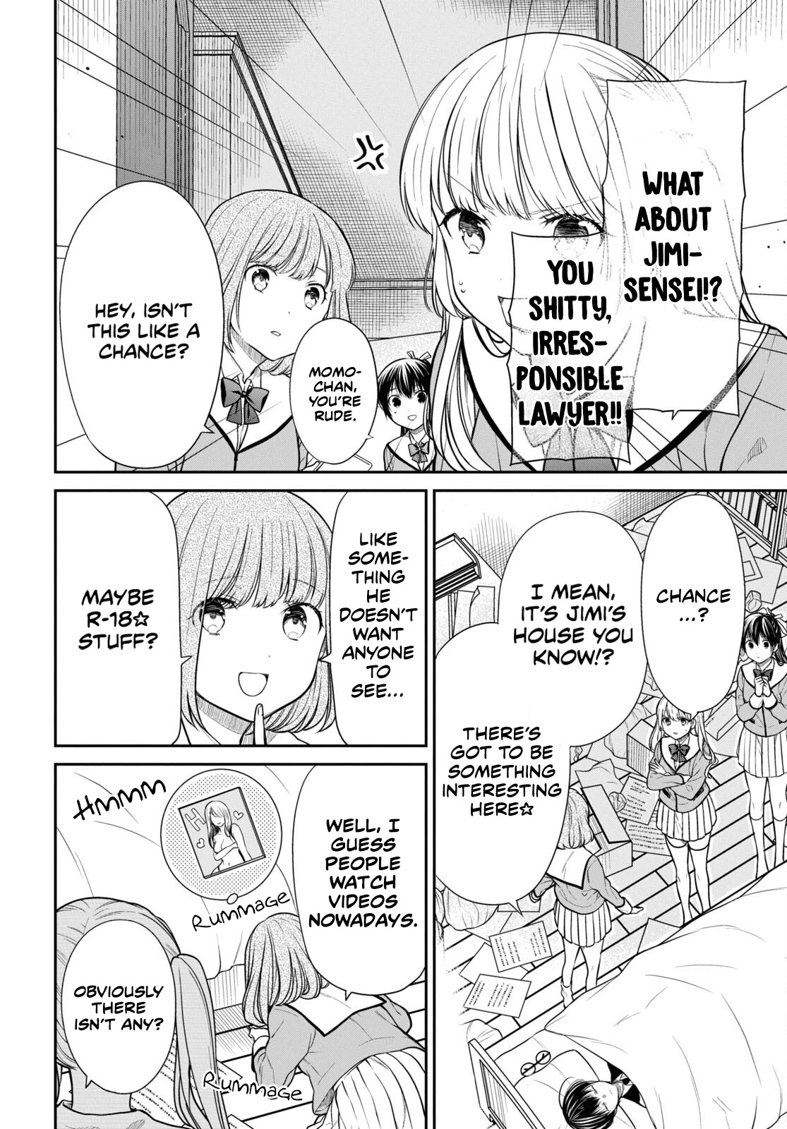 1-nen A-gumi no Monster Chapter 47 page 5 - Chapter 47: Sensei, We’re Worried.