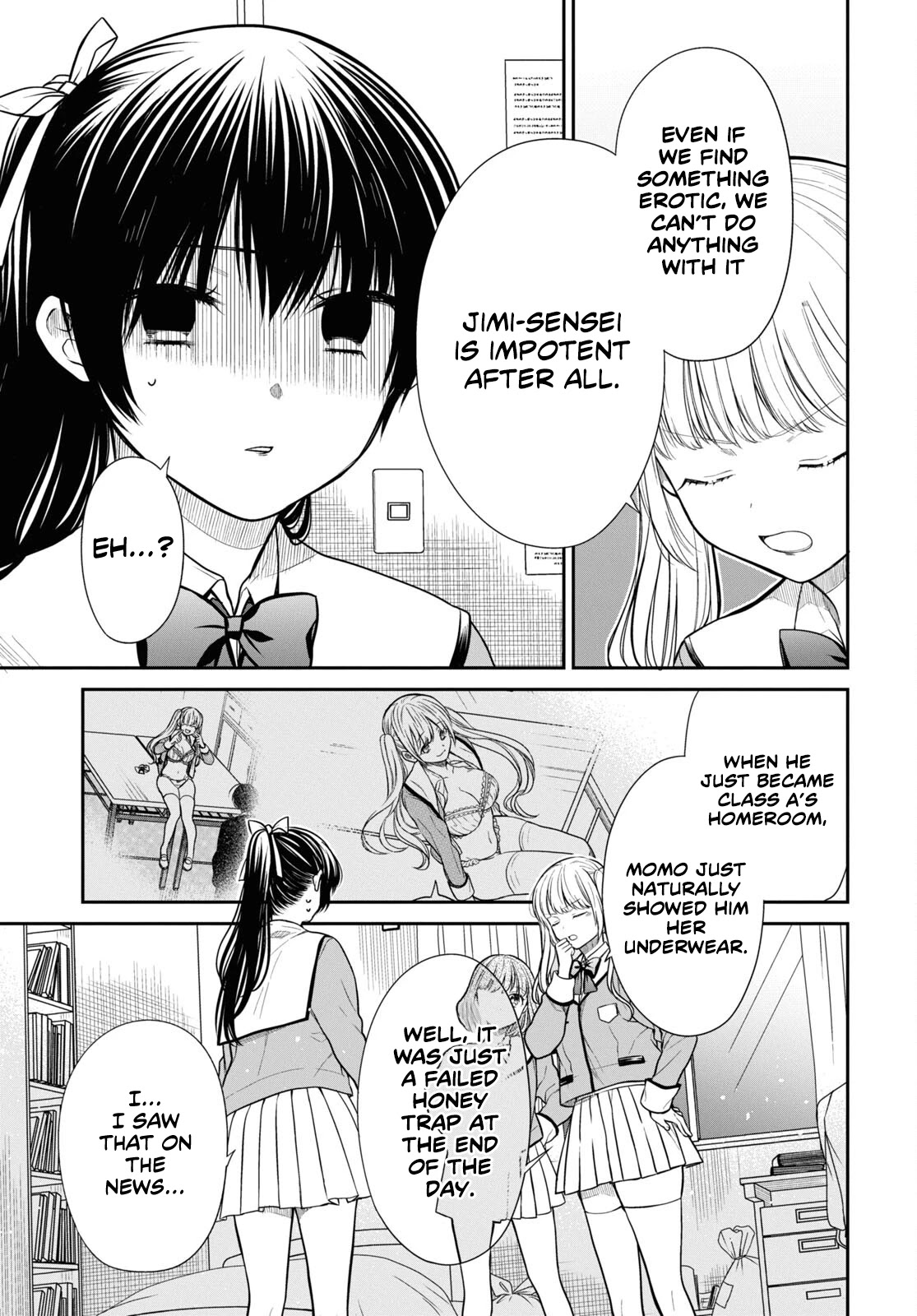1-nen A-gumi no Monster Chapter 47 page 6 - Chapter 47: Sensei, We’re Worried.