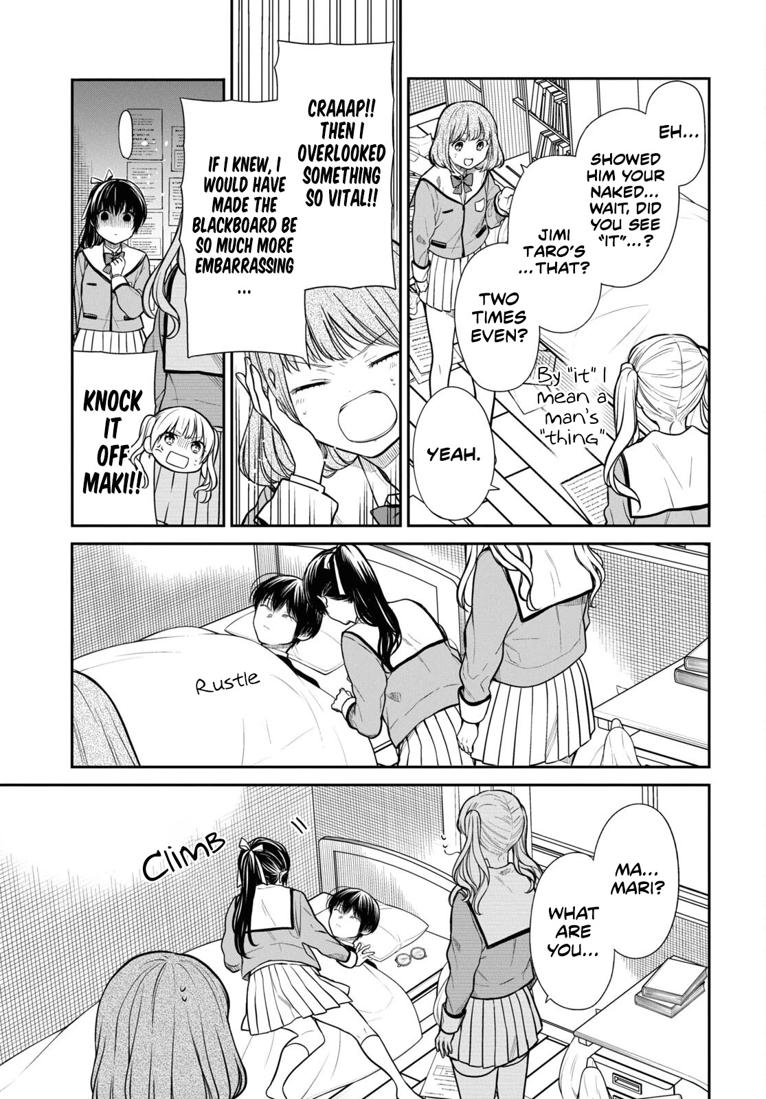 1-nen A-gumi no Monster Chapter 47 page 8 - Chapter 47: Sensei, We’re Worried.