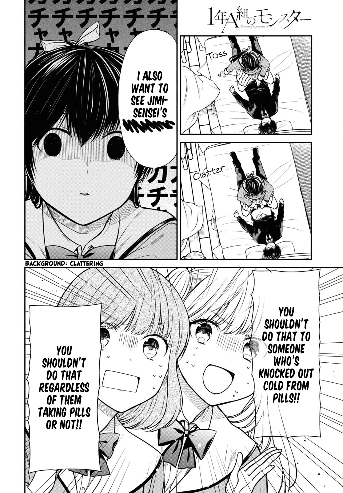 1-nen A-gumi no Monster Chapter 47 page 9 - Chapter 47: Sensei, We’re Worried.