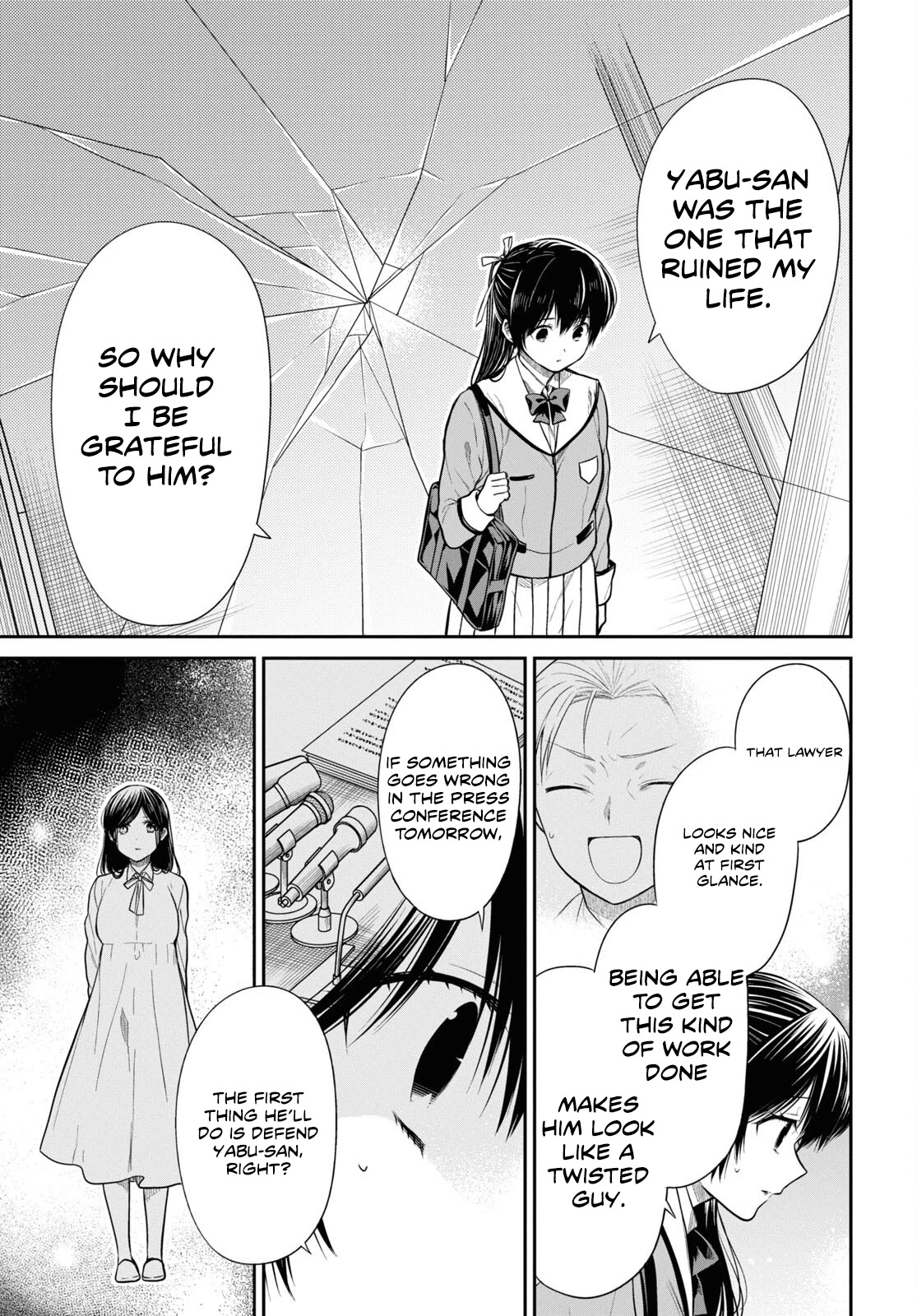 1-nen A-gumi no Monster Chapter 48 page 12 - Chapter 48: Sensei, don't you trust me?