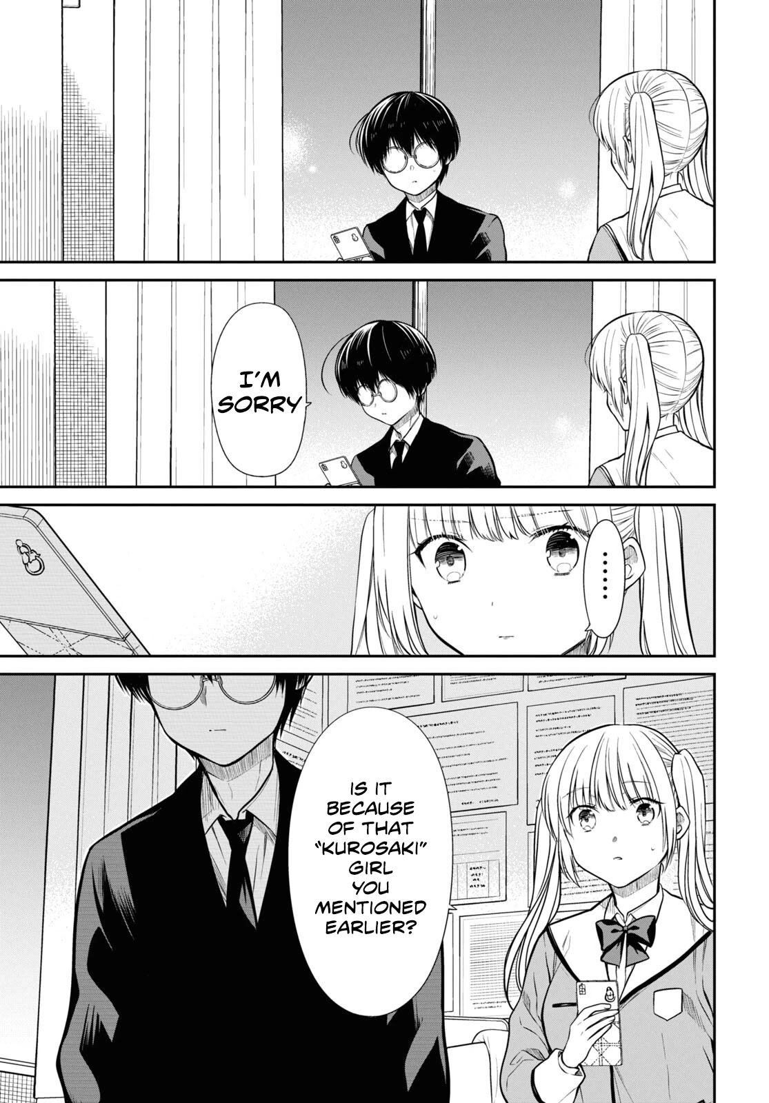 1-nen A-gumi no Monster Chapter 48 page 20 - Chapter 48: Sensei, don't you trust me?