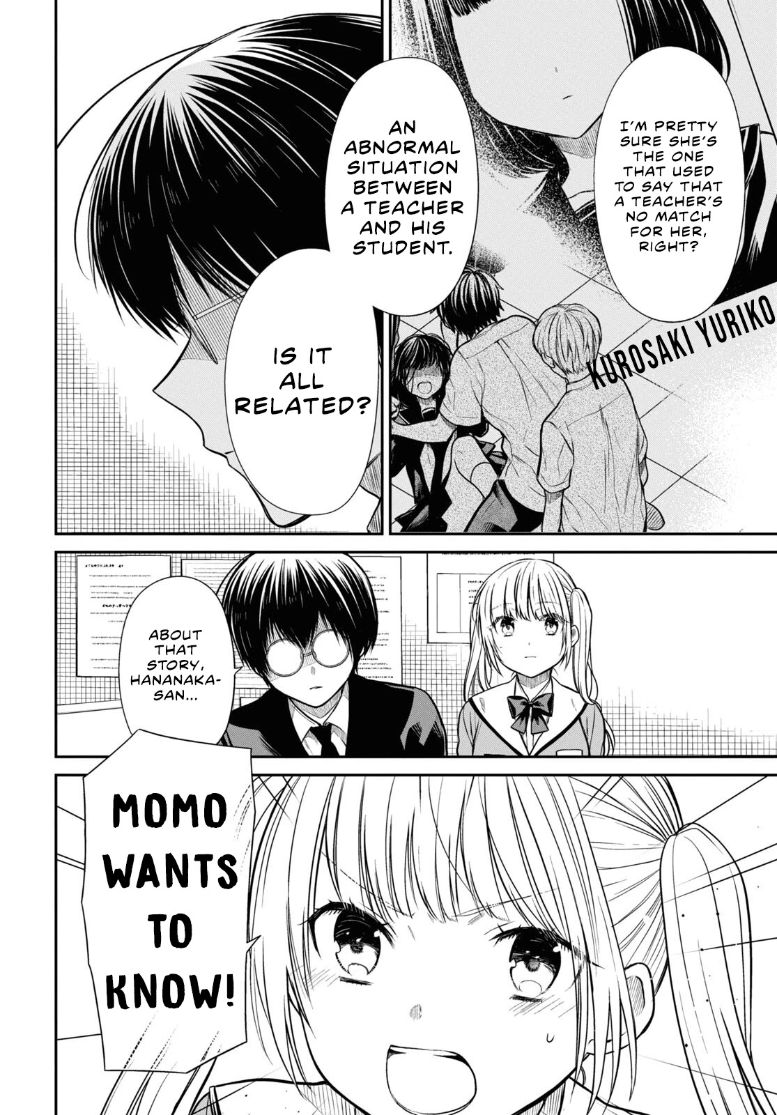 1-nen A-gumi no Monster Chapter 48 page 21 - Chapter 48: Sensei, don't you trust me?