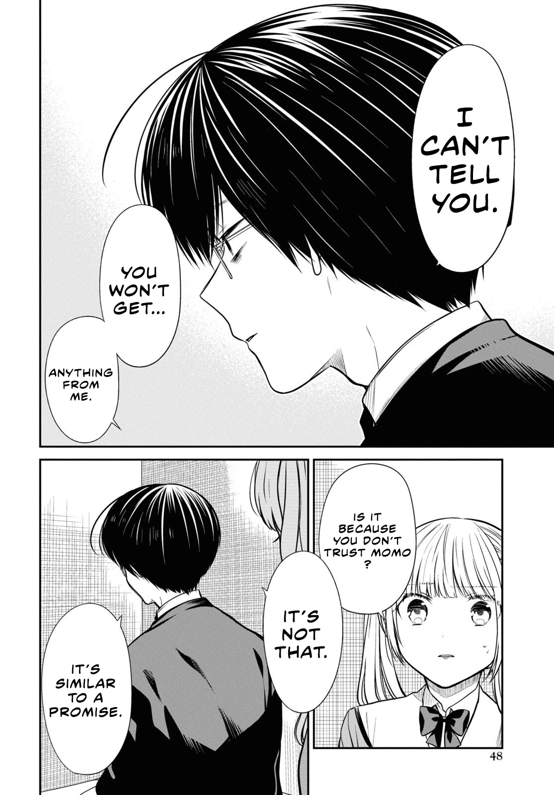 1-nen A-gumi no Monster Chapter 48 page 23 - Chapter 48: Sensei, don't you trust me?