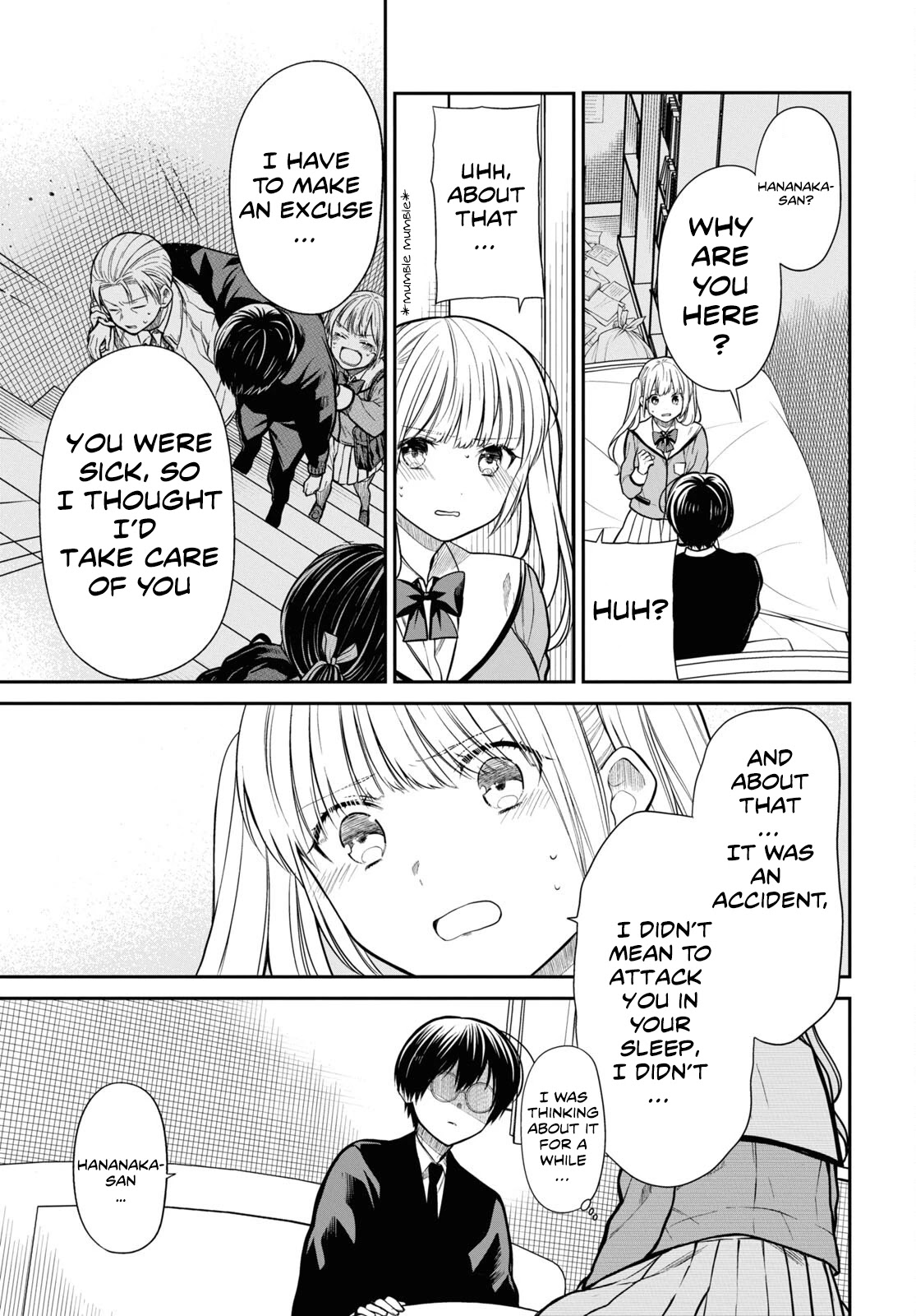 1-nen A-gumi no Monster Chapter 48 page 8 - Chapter 48: Sensei, don't you trust me?