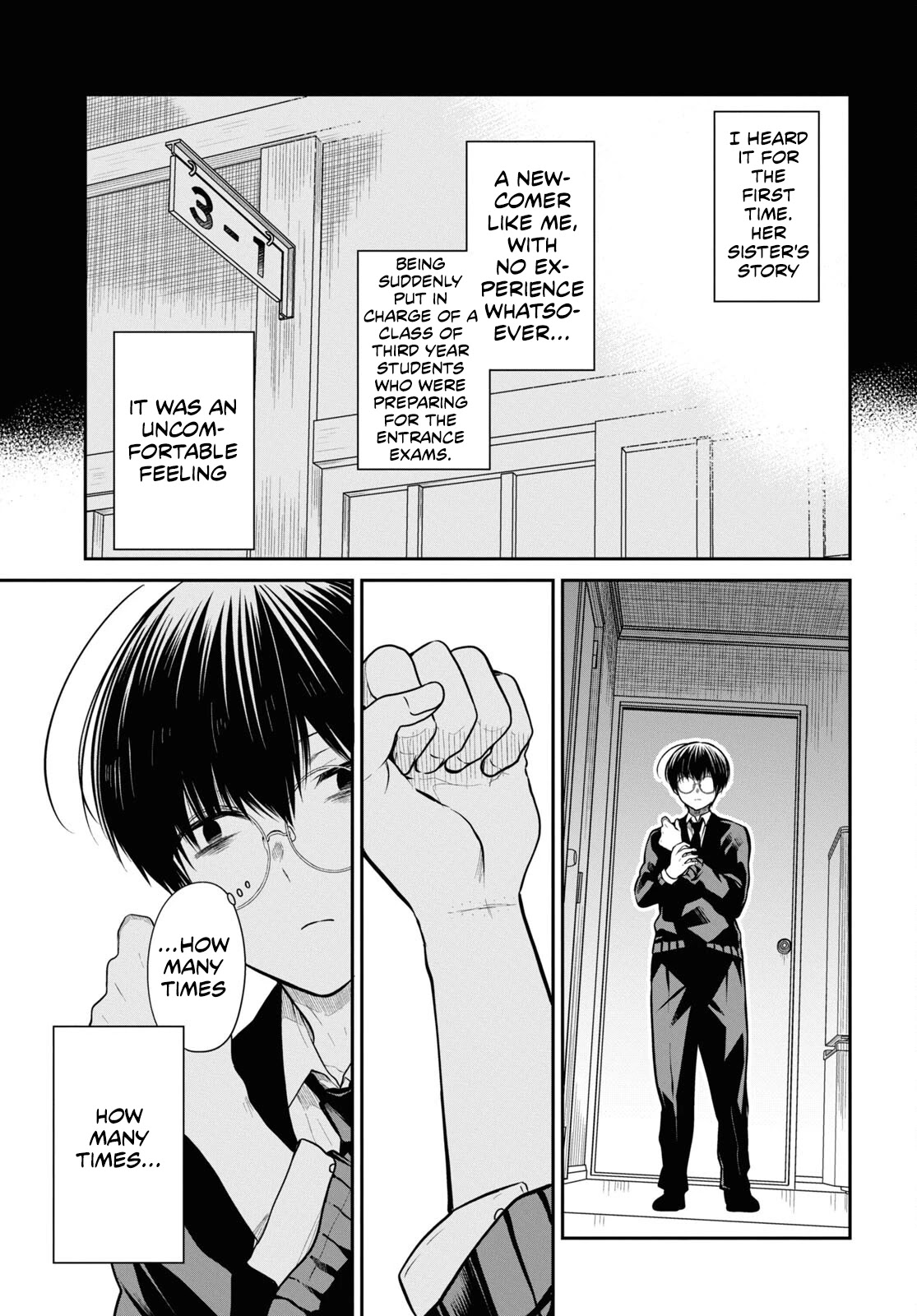 1-nen A-gumi no Monster Chapter 49 page 10 - Chapter 49: Sensei, please trust me