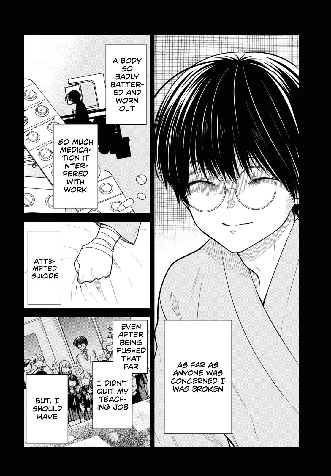 1-nen A-gumi no Monster Chapter 49 page 13 - Chapter 49: Sensei, please trust me