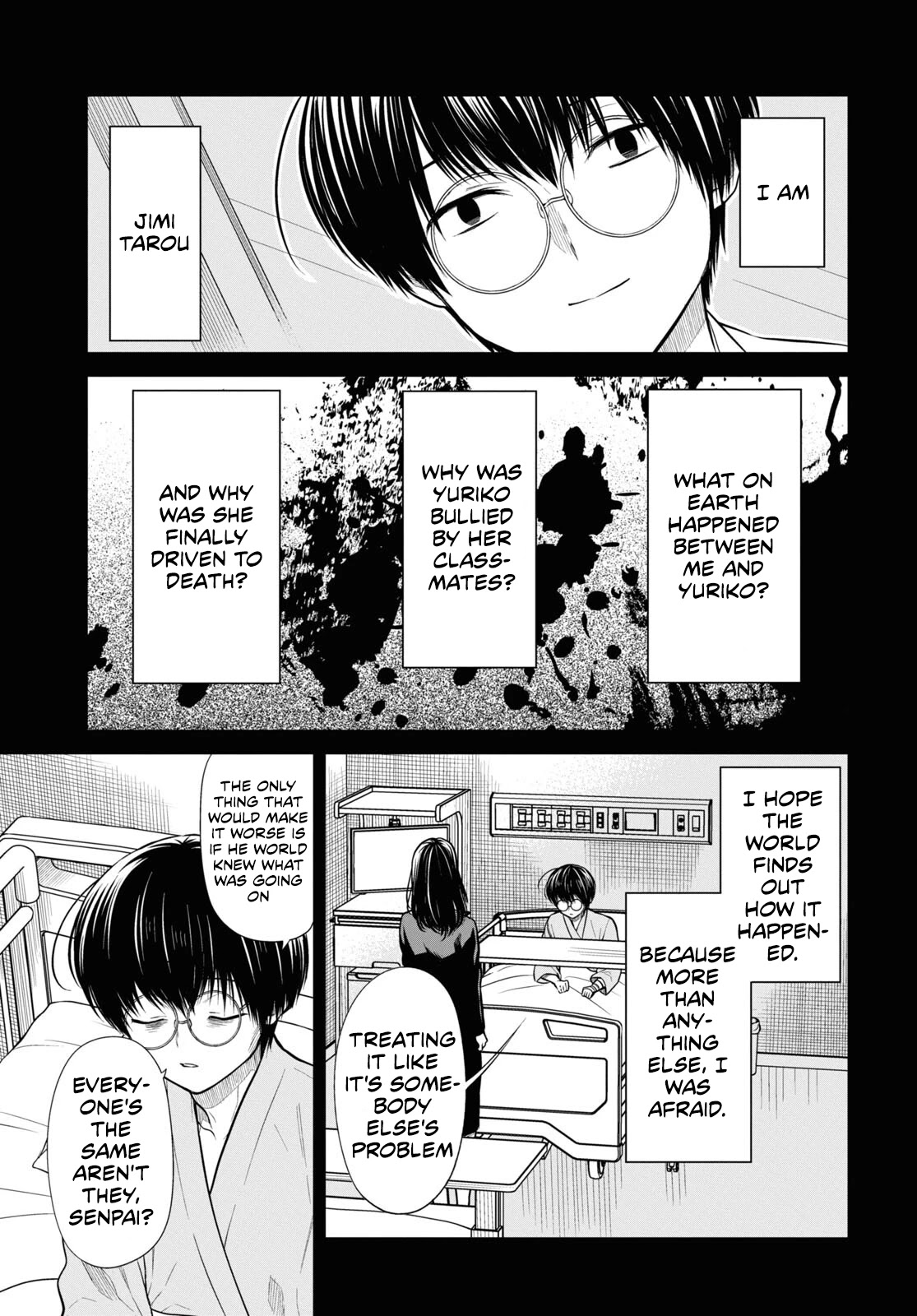 1-nen A-gumi no Monster Chapter 49 page 14 - Chapter 49: Sensei, please trust me