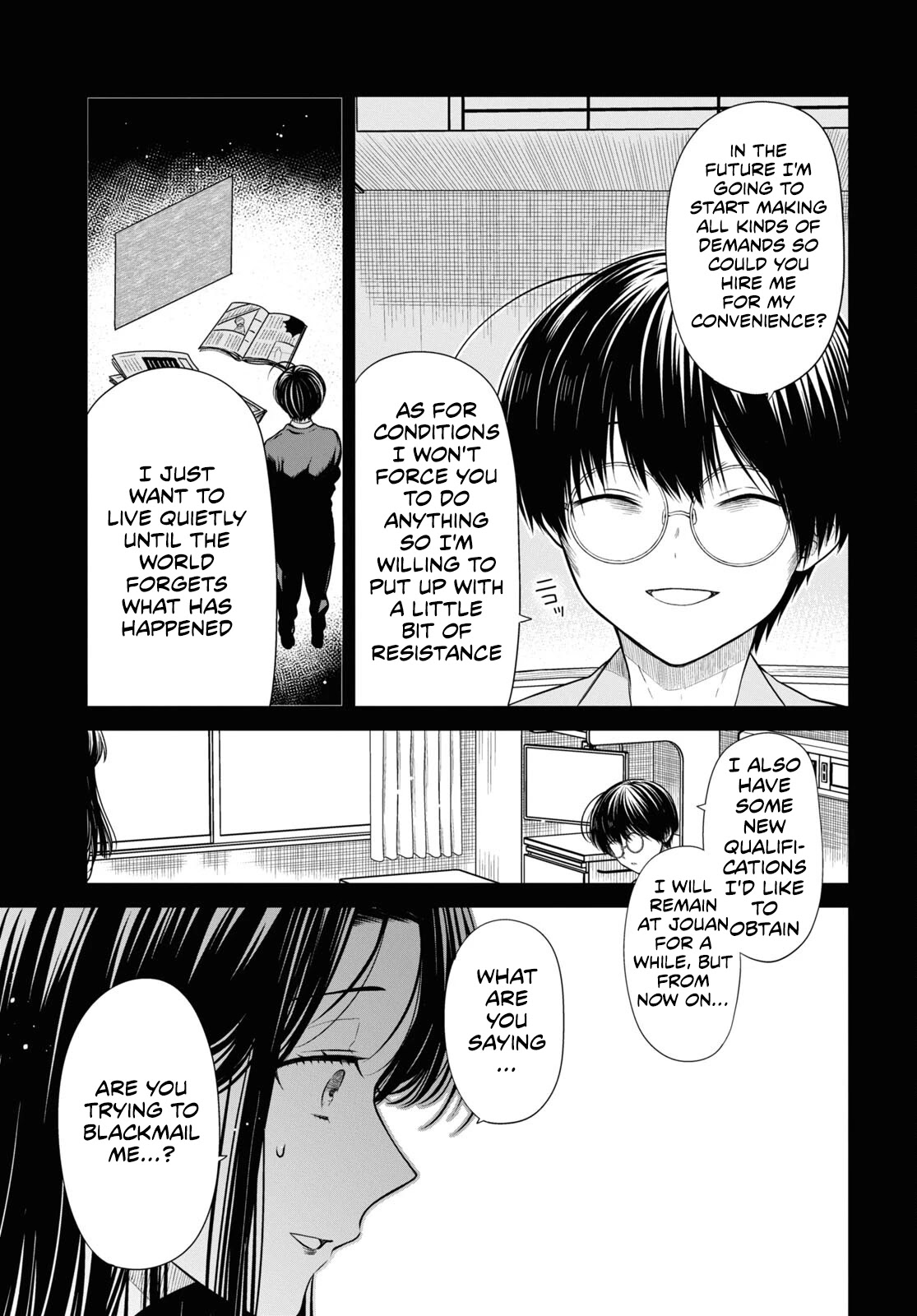 1-nen A-gumi no Monster Chapter 49 page 18 - Chapter 49: Sensei, please trust me