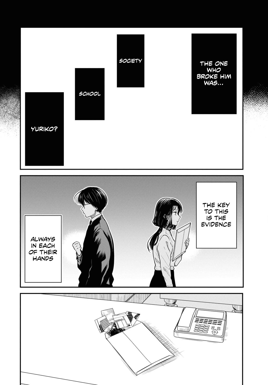 1-nen A-gumi no Monster Chapter 49 page 21 - Chapter 49: Sensei, please trust me