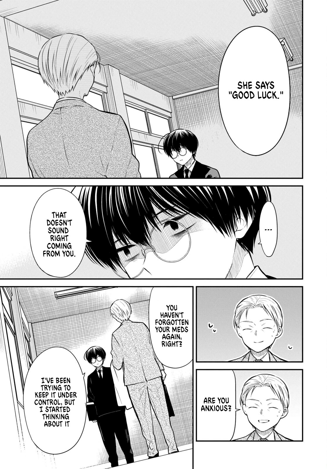 1-nen A-gumi no Monster Chapter 50 page 11 - Chapter 50: If only I could pretend none of it ever happened