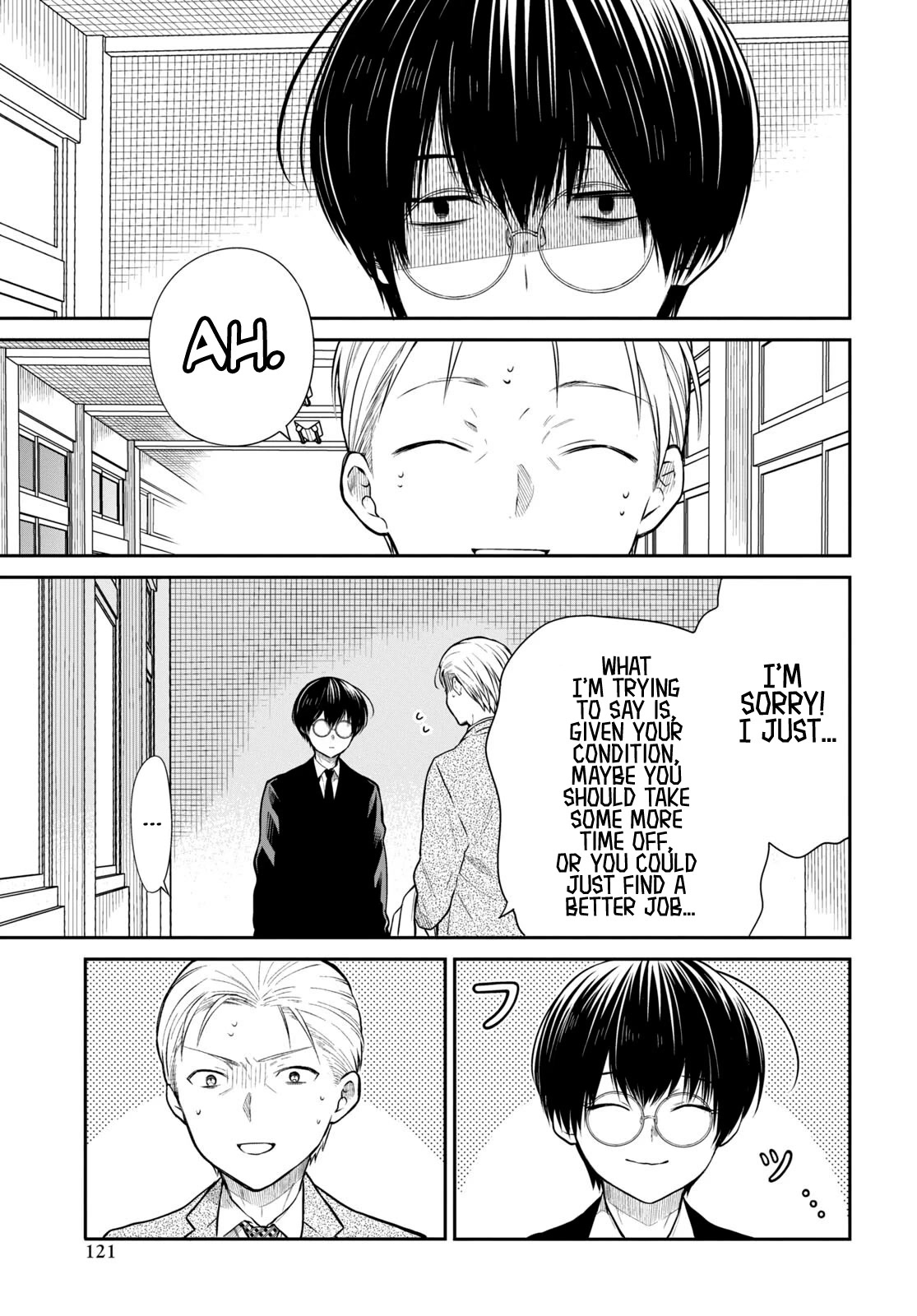 1-nen A-gumi no Monster Chapter 50 page 13 - Chapter 50: If only I could pretend none of it ever happened
