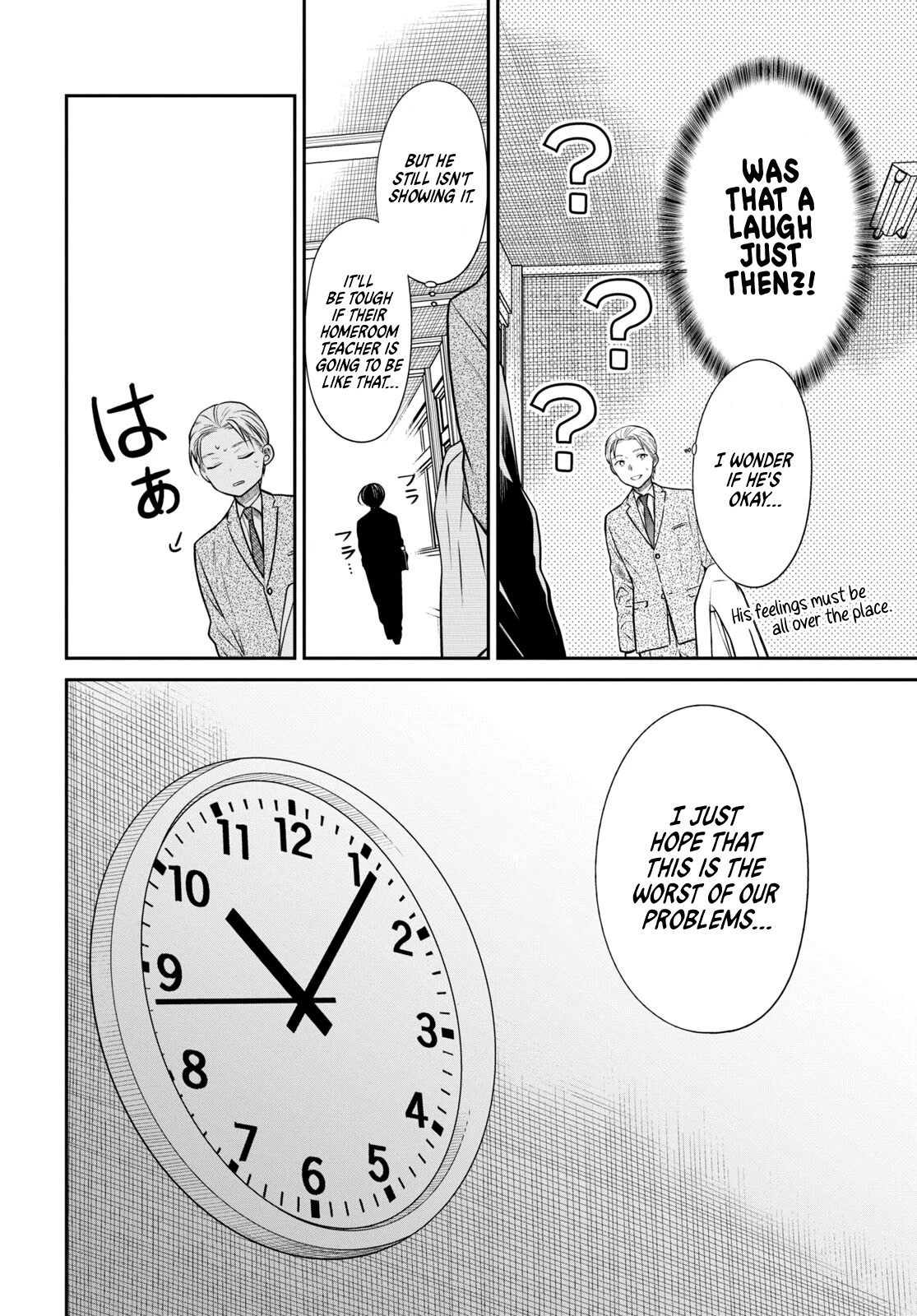 1-nen A-gumi no Monster Chapter 50 page 14 - Chapter 50: If only I could pretend none of it ever happened