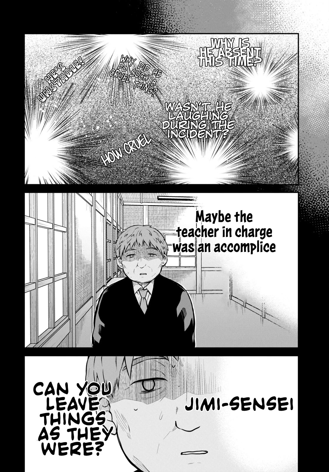1-nen A-gumi no Monster Chapter 50 page 24 - Chapter 50: If only I could pretend none of it ever happened