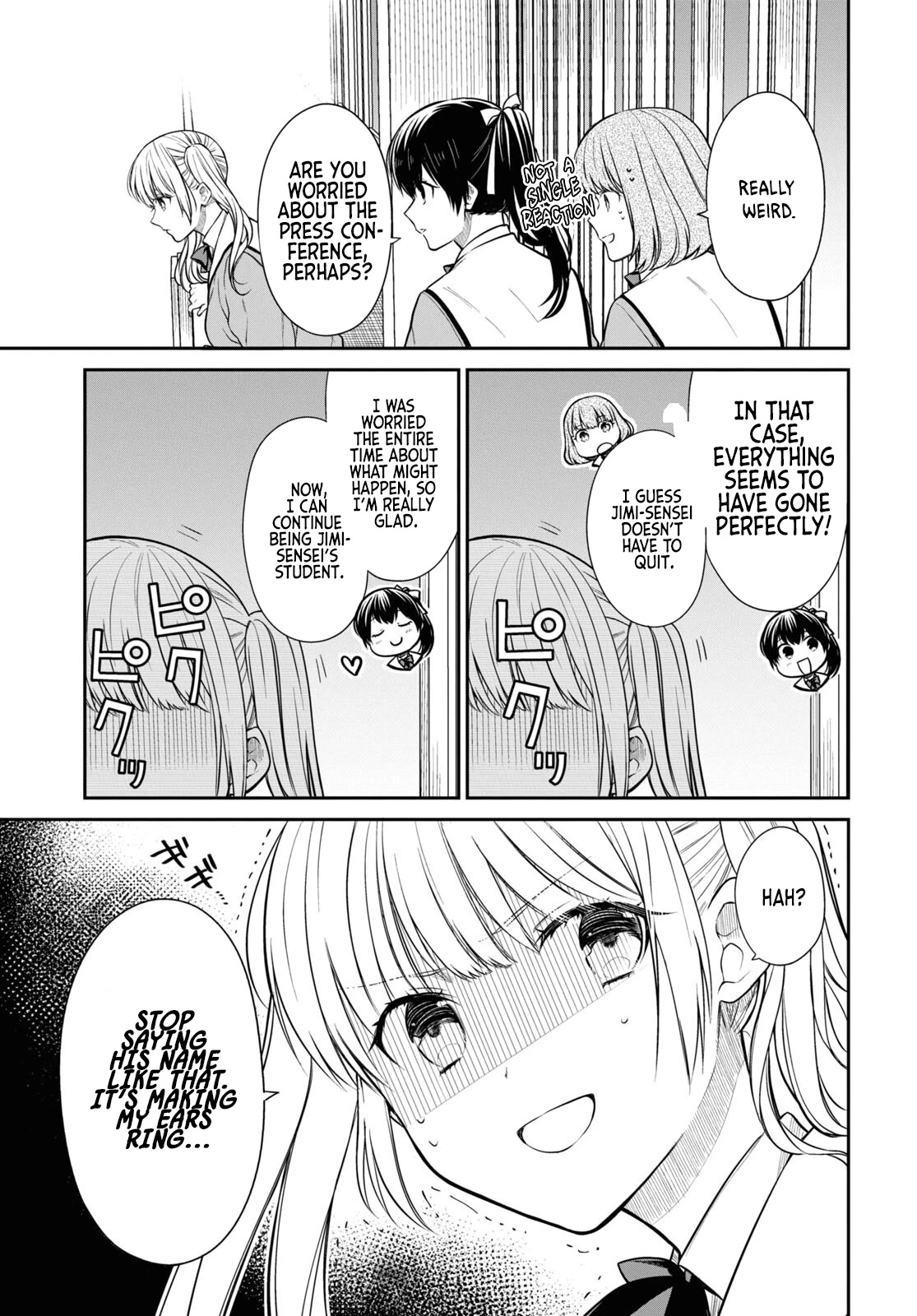 1-nen A-gumi no Monster Chapter 51 page 14 - Chapter 51: The last person he wanted to see