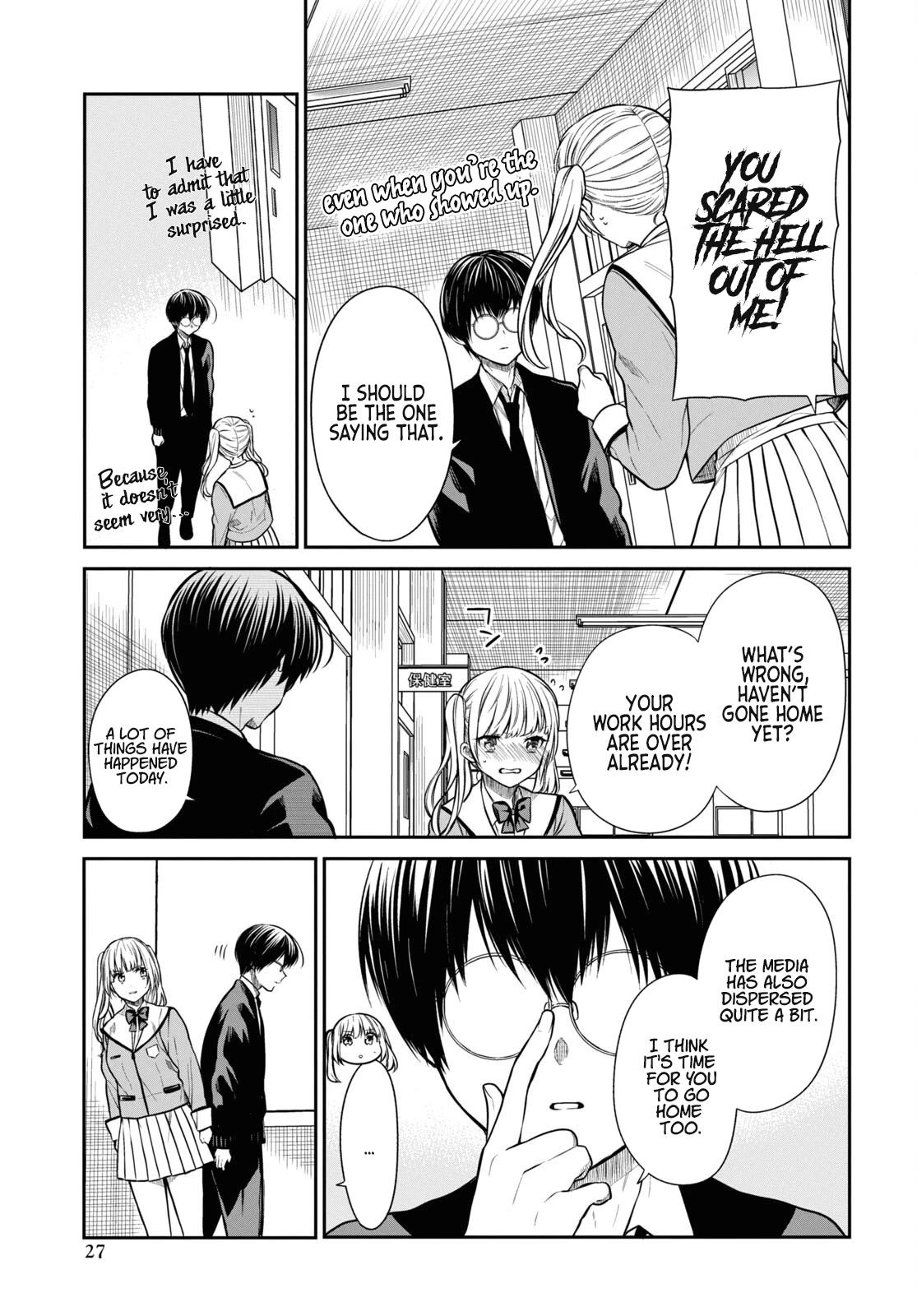 1-nen A-gumi no Monster Chapter 51 page 22 - Chapter 51: The last person he wanted to see