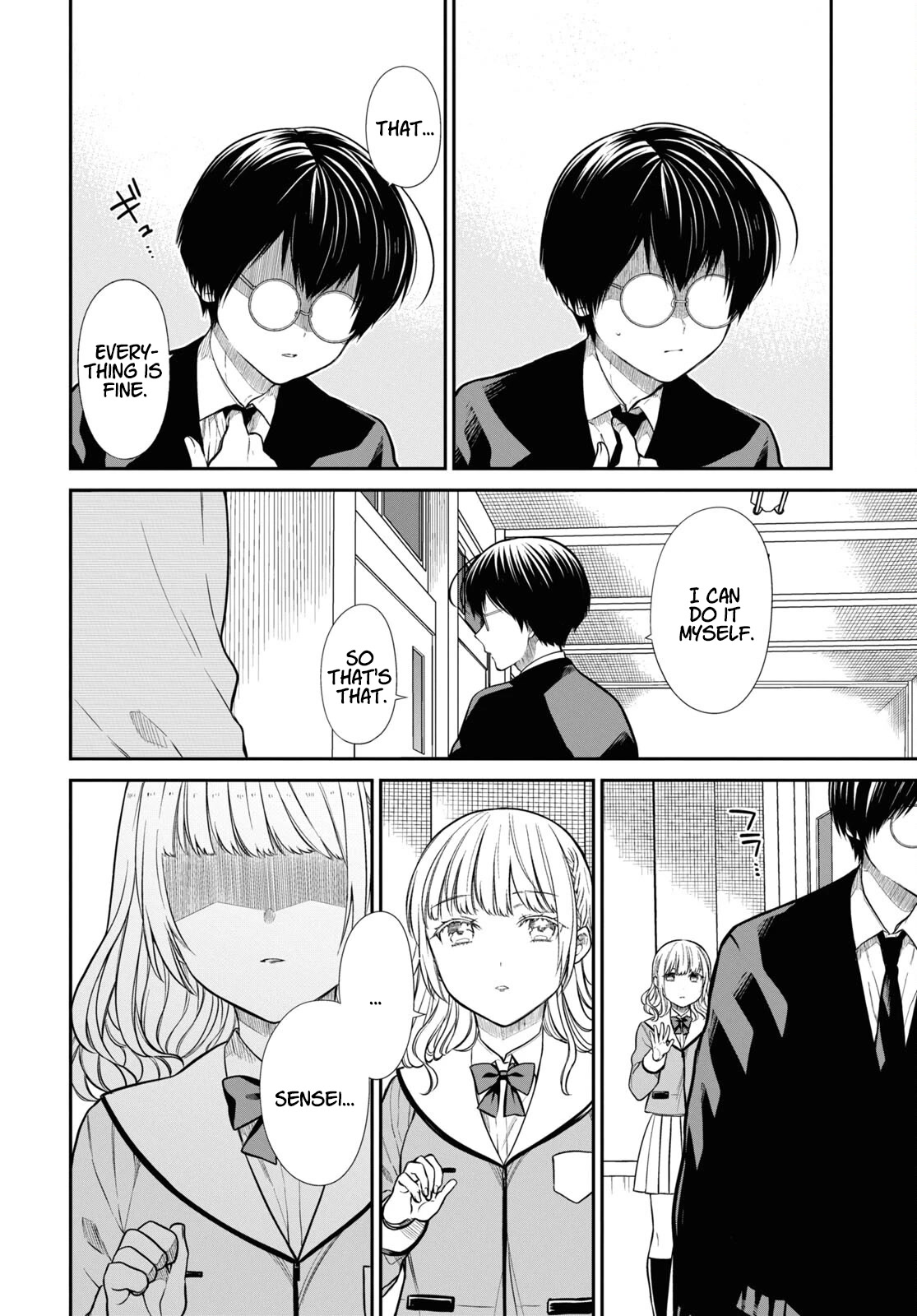 1-nen A-gumi no Monster Chapter 51 page 7 - Chapter 51: The last person he wanted to see