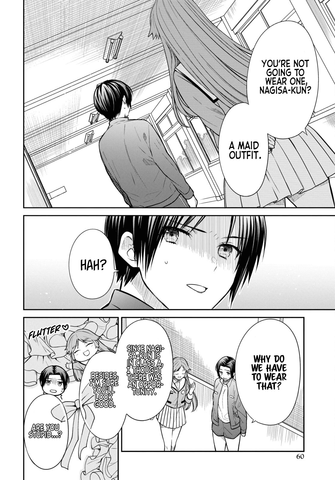 1-nen A-gumi no Monster Chapter 52 page 14 - Chapter 52: preparations for the cultural festival