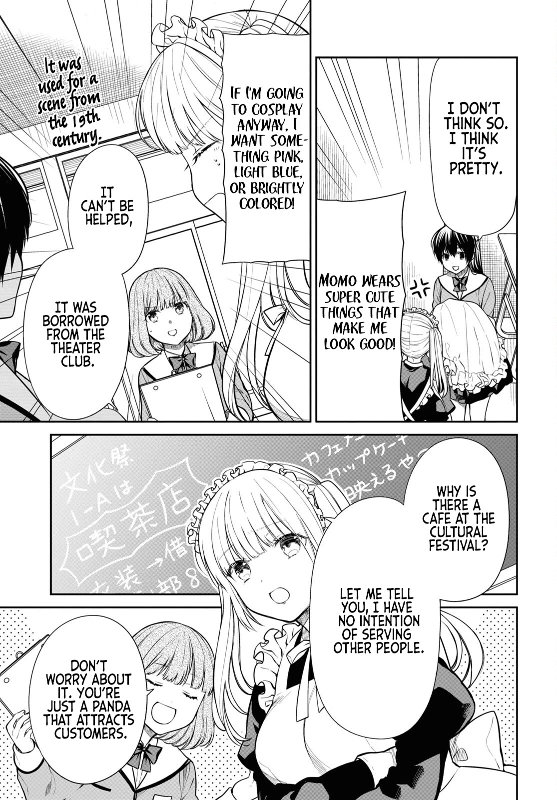 1-nen A-gumi no Monster Chapter 52 page 5 - Chapter 52: preparations for the cultural festival